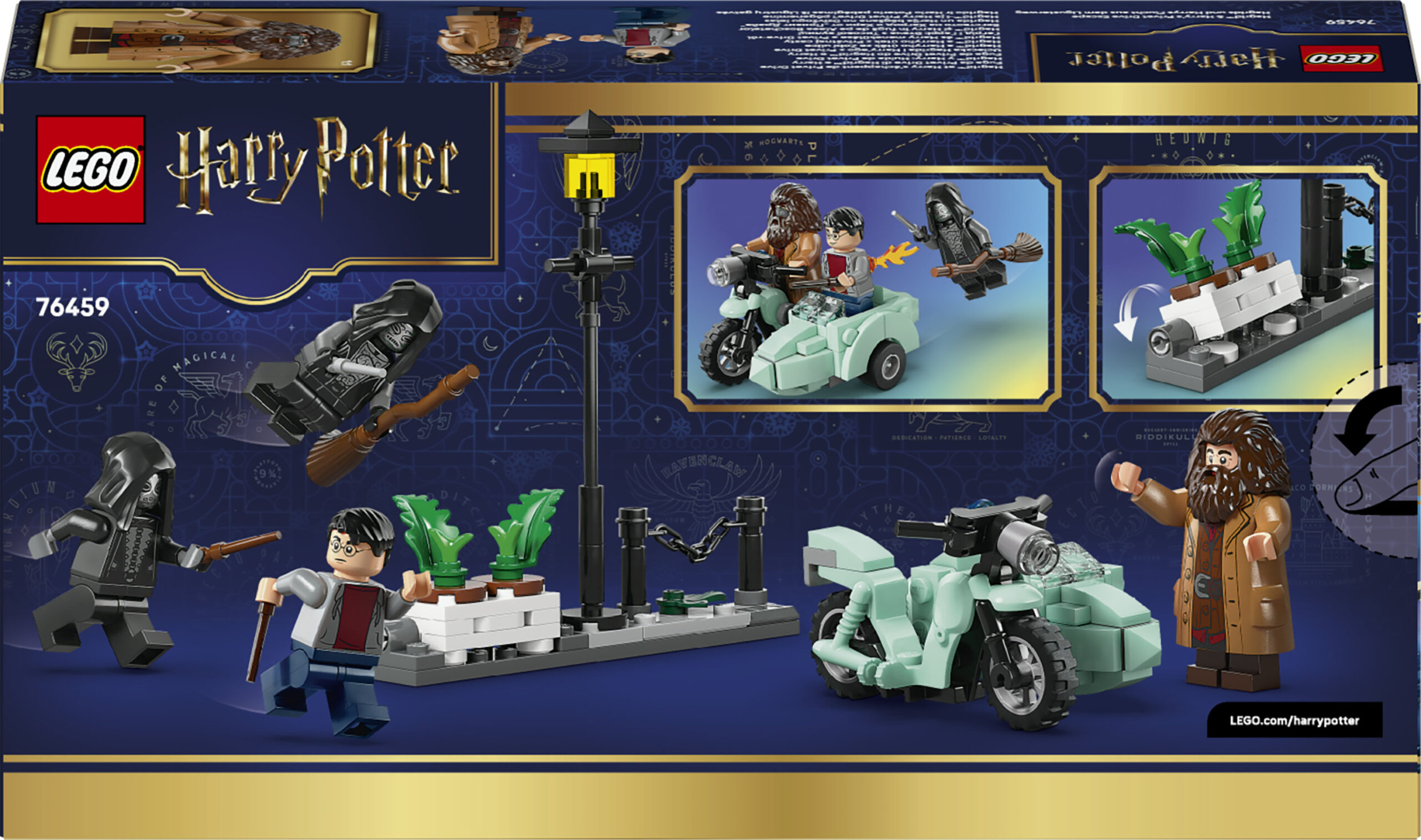 Lego harry potter 76459 – fuga privet drive hagrid - Lego