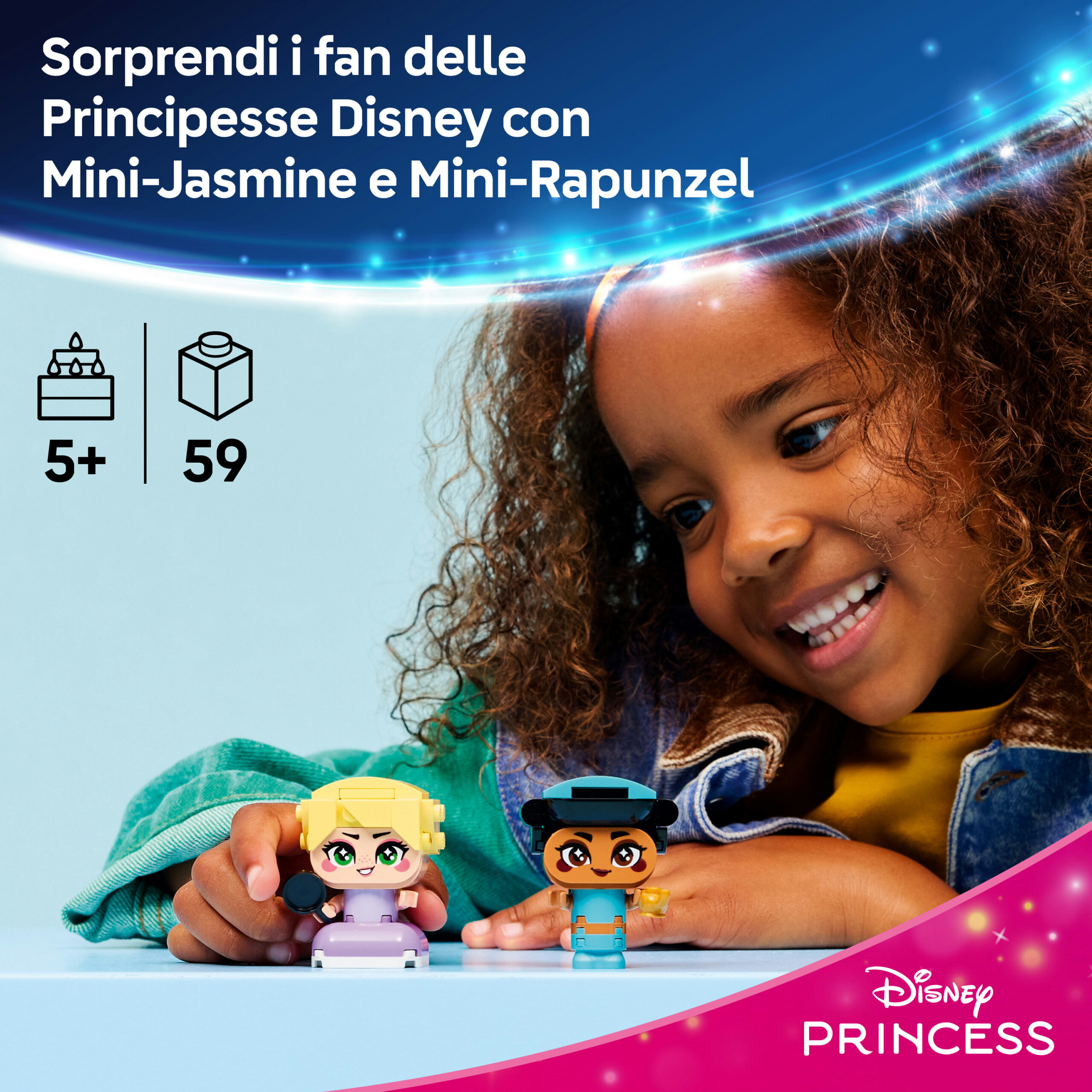 Lego disney princess 43303 – mini-jasmine rapunzel - LEGO DISNEY PRINCESS
