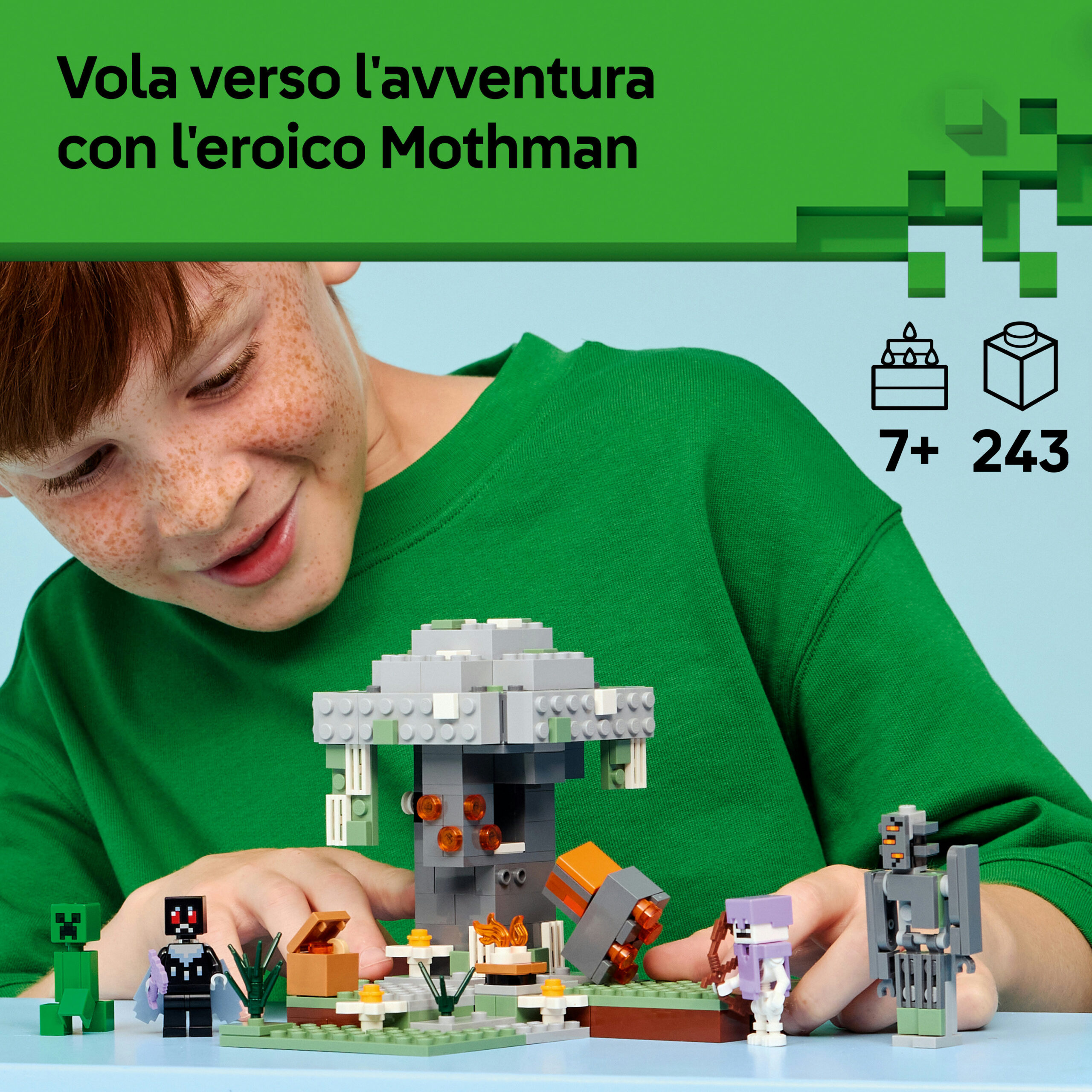 Lego minecraft 21586 – giardino pallido bioma in miniatura - Lego