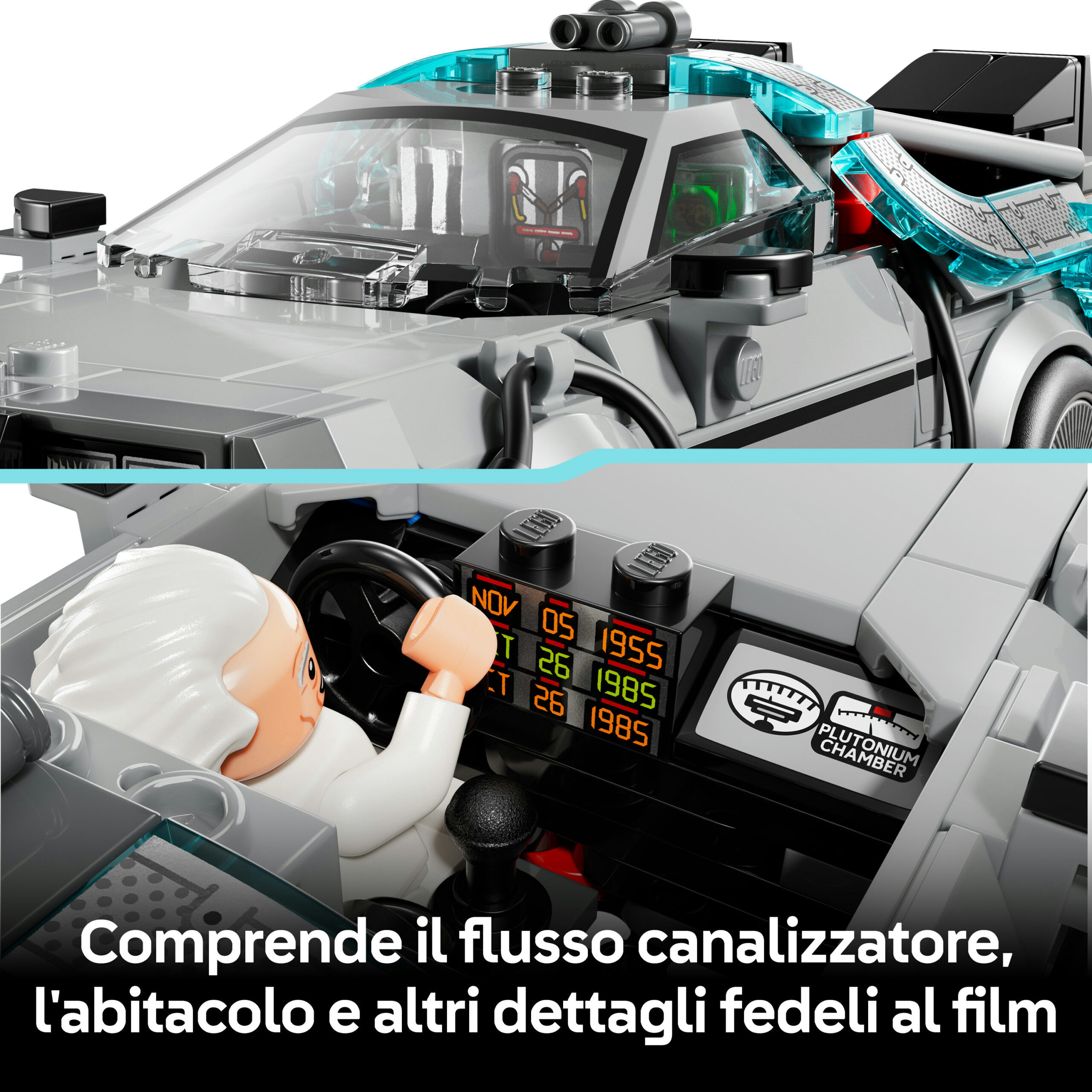 Lego speed champions 77256 – macchina del tempo ritorno al futuro - LEGO SPEED CHAMPIONS