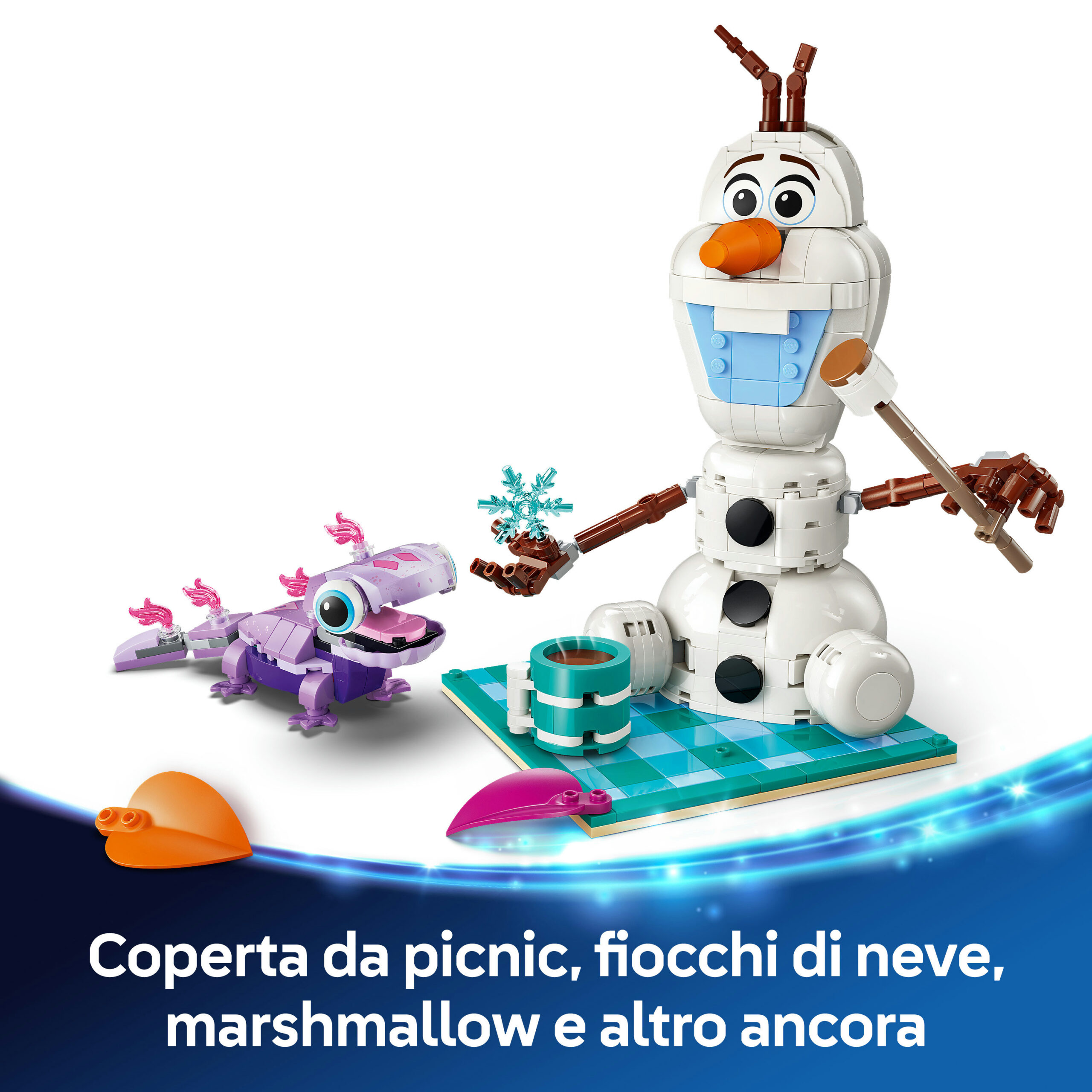 Lego disney frozen 43287 – picnic olaf bruni - Lego