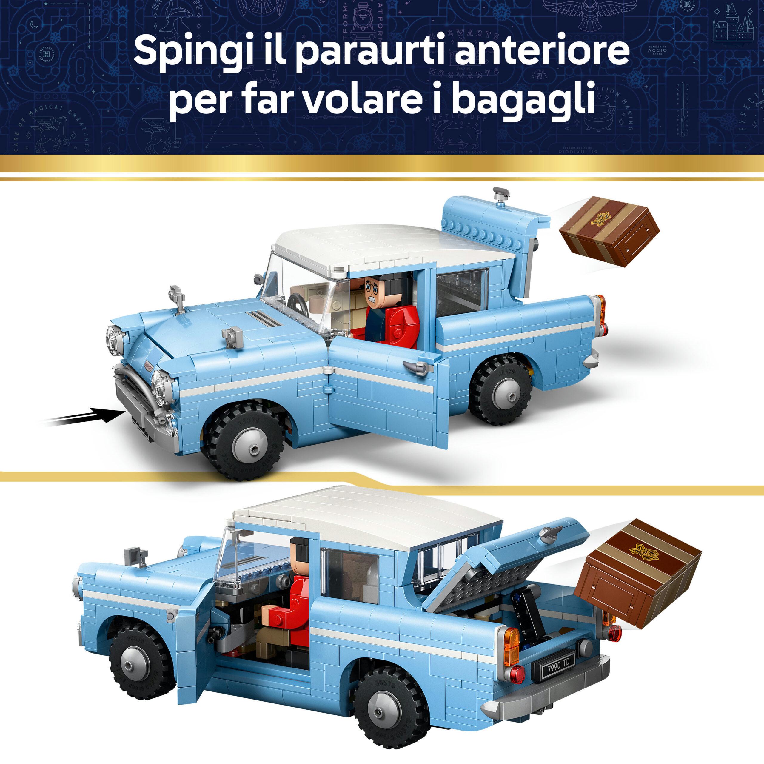Lego harry potter 76470 – ford anglia volante incantata - Lego