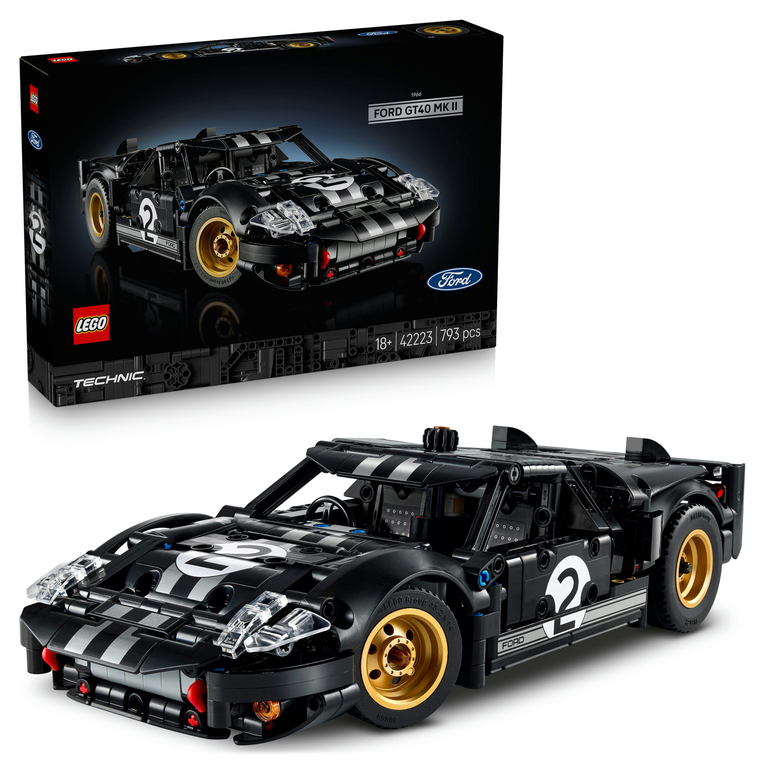 Lego technic 42223 – ford gt40 mkii 1966 - LEGO TECHNIC