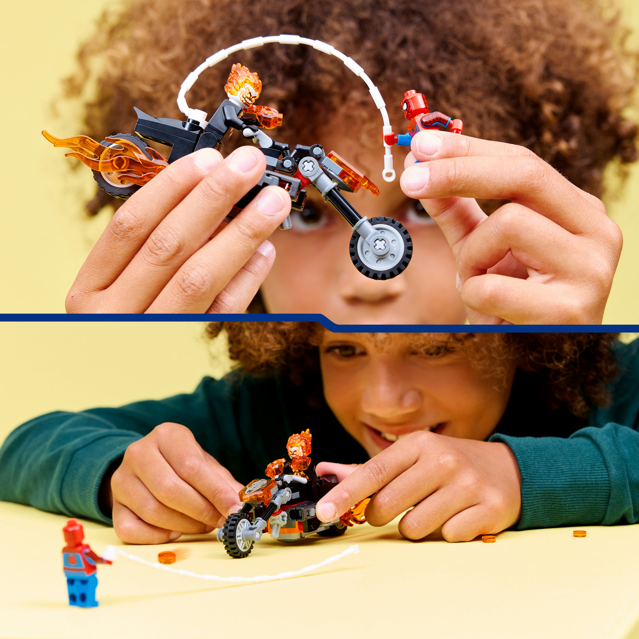 Lego marvel 76335 – spider-man vs ghost rider - LEGO SUPER HEROES