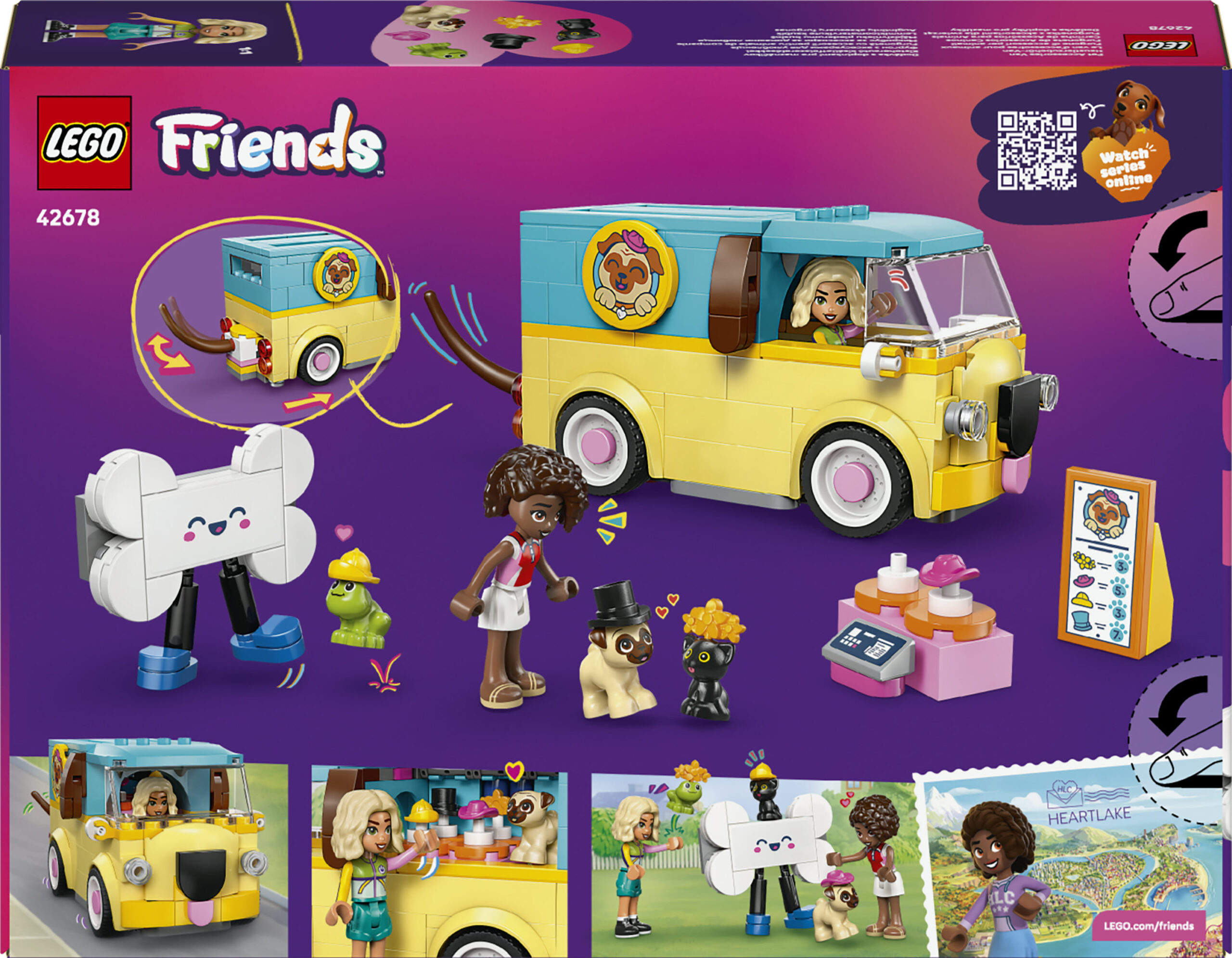 Lego friends 42678 – furgone di accessori per animali - LEGO FRIENDS