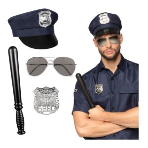 Set poliziotto adulto 4 pezzi - CIAO