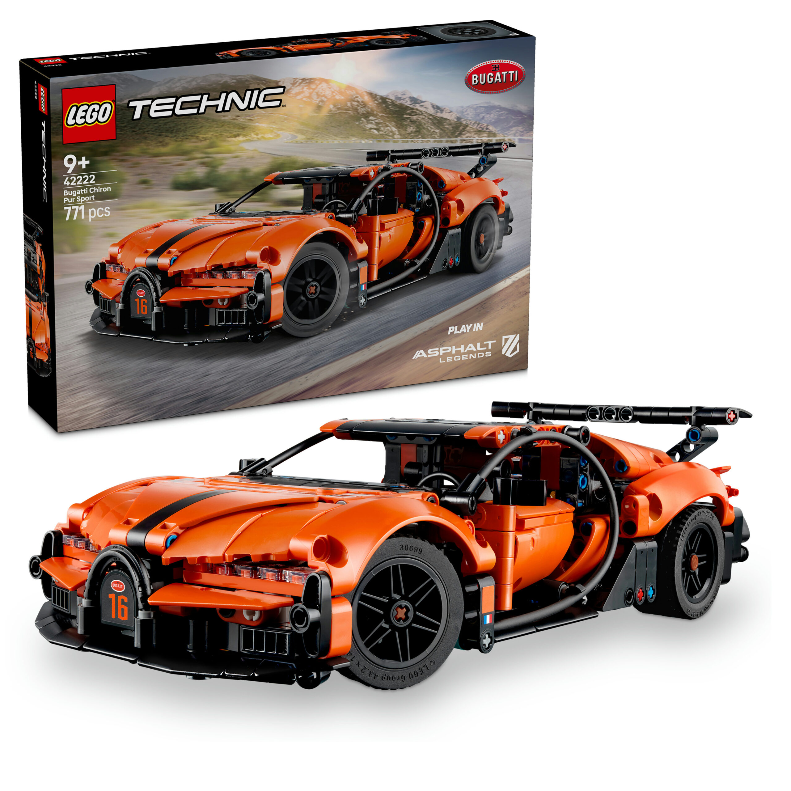 Lego technic 42222 – bugatti chiron pur sport - LEGO TECHNIC