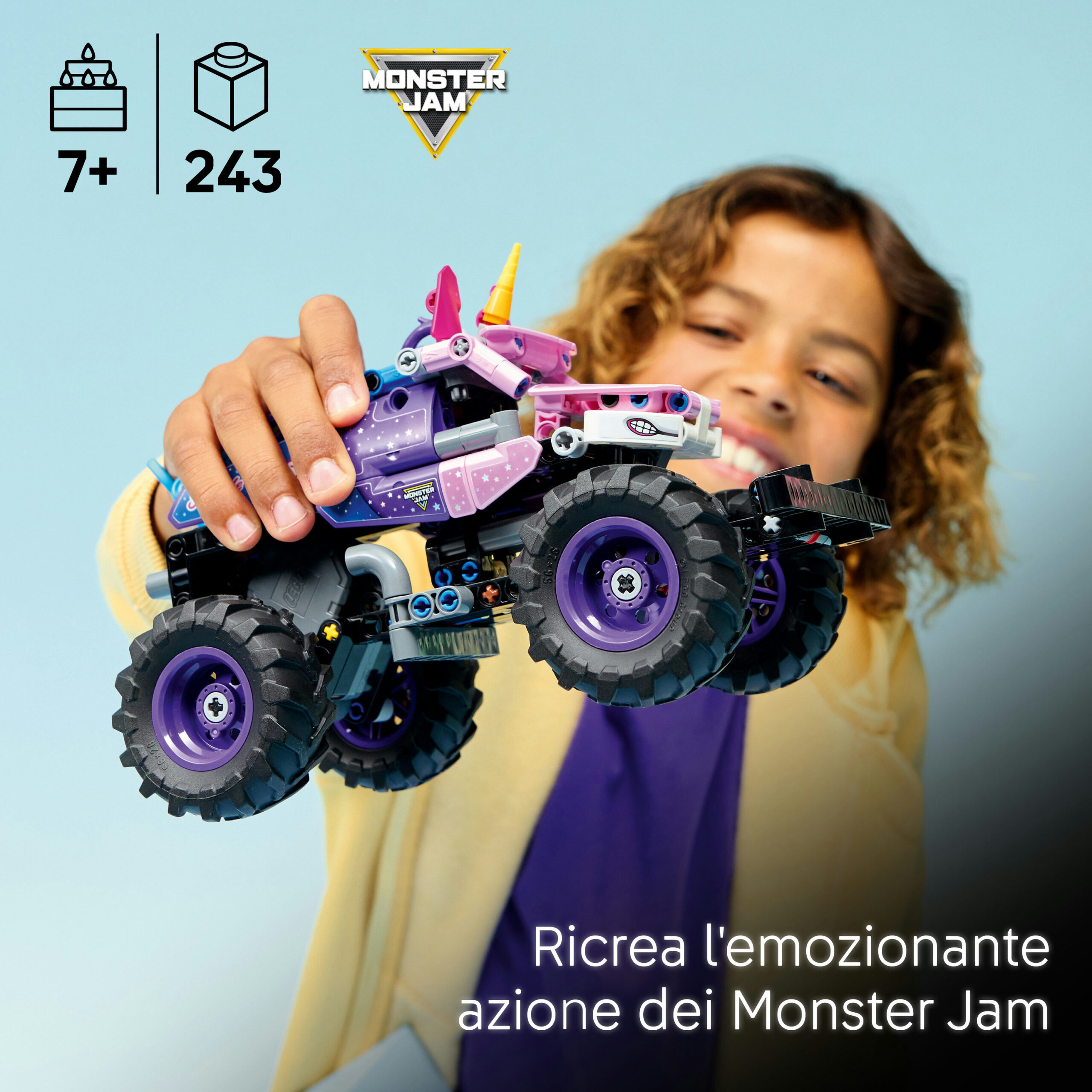 Lego technic 42220 – monster jam sparkle smash pull-back - LEGO TECHNIC