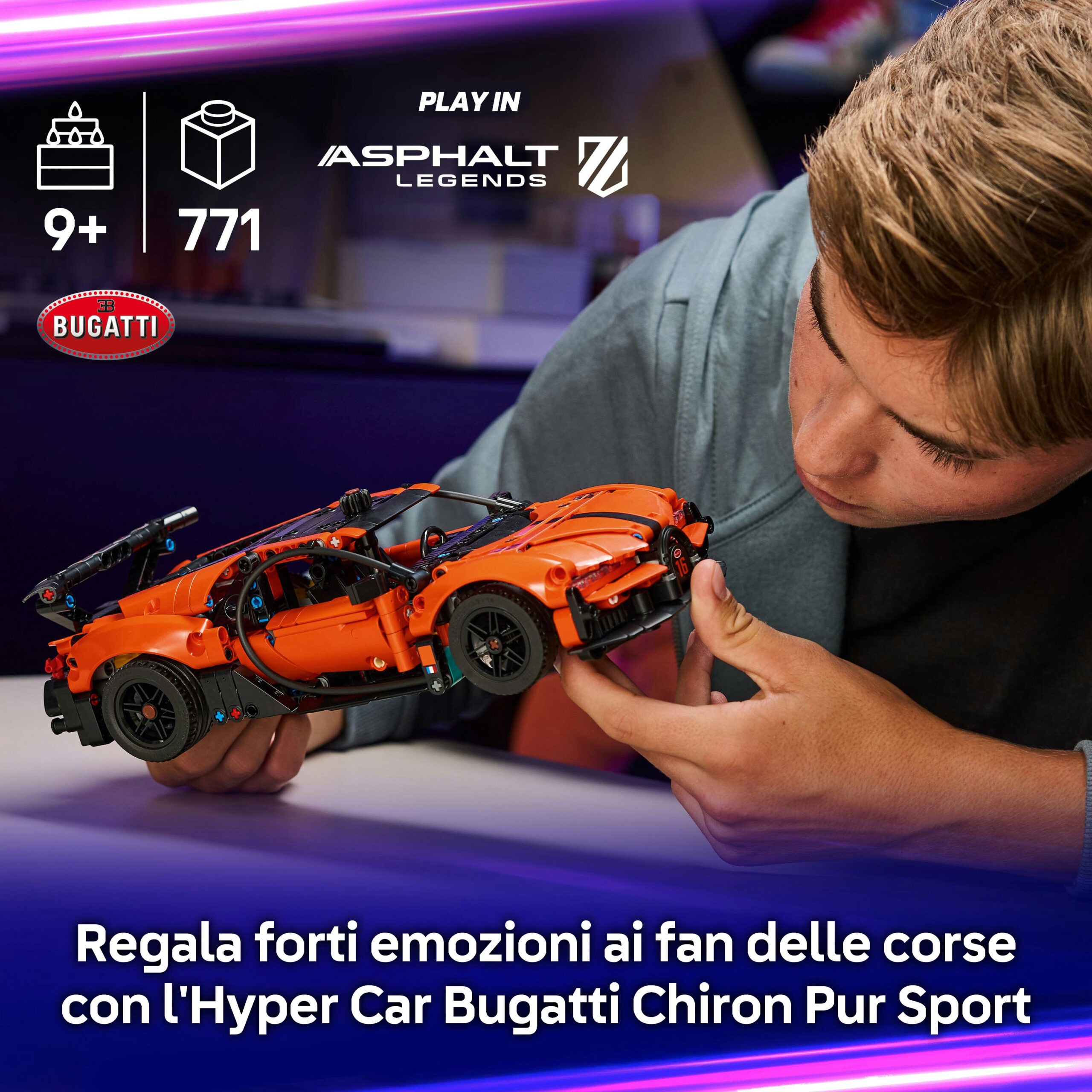 Lego technic 42222 – bugatti chiron pur sport - LEGO TECHNIC