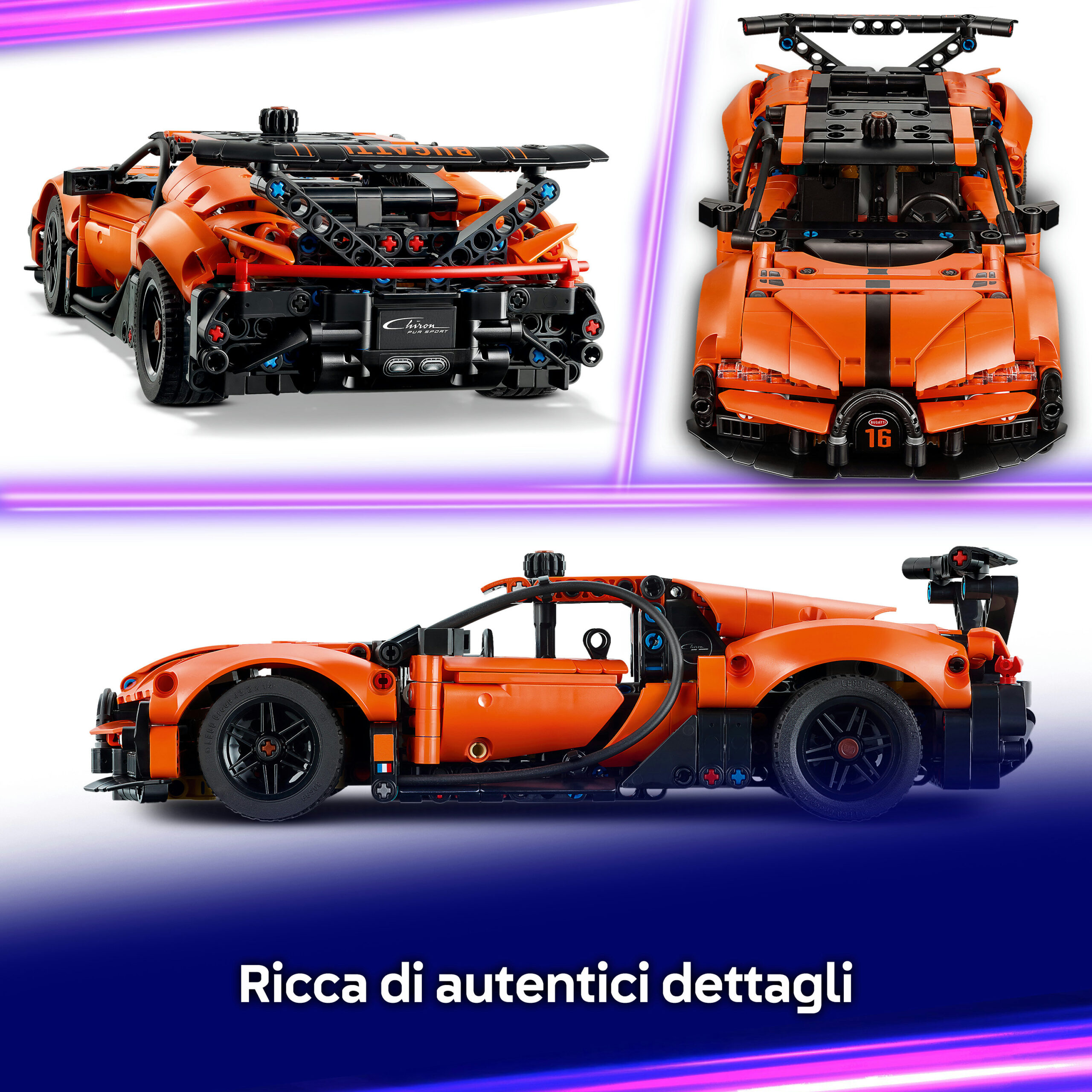 Lego technic 42222 – bugatti chiron pur sport - LEGO TECHNIC