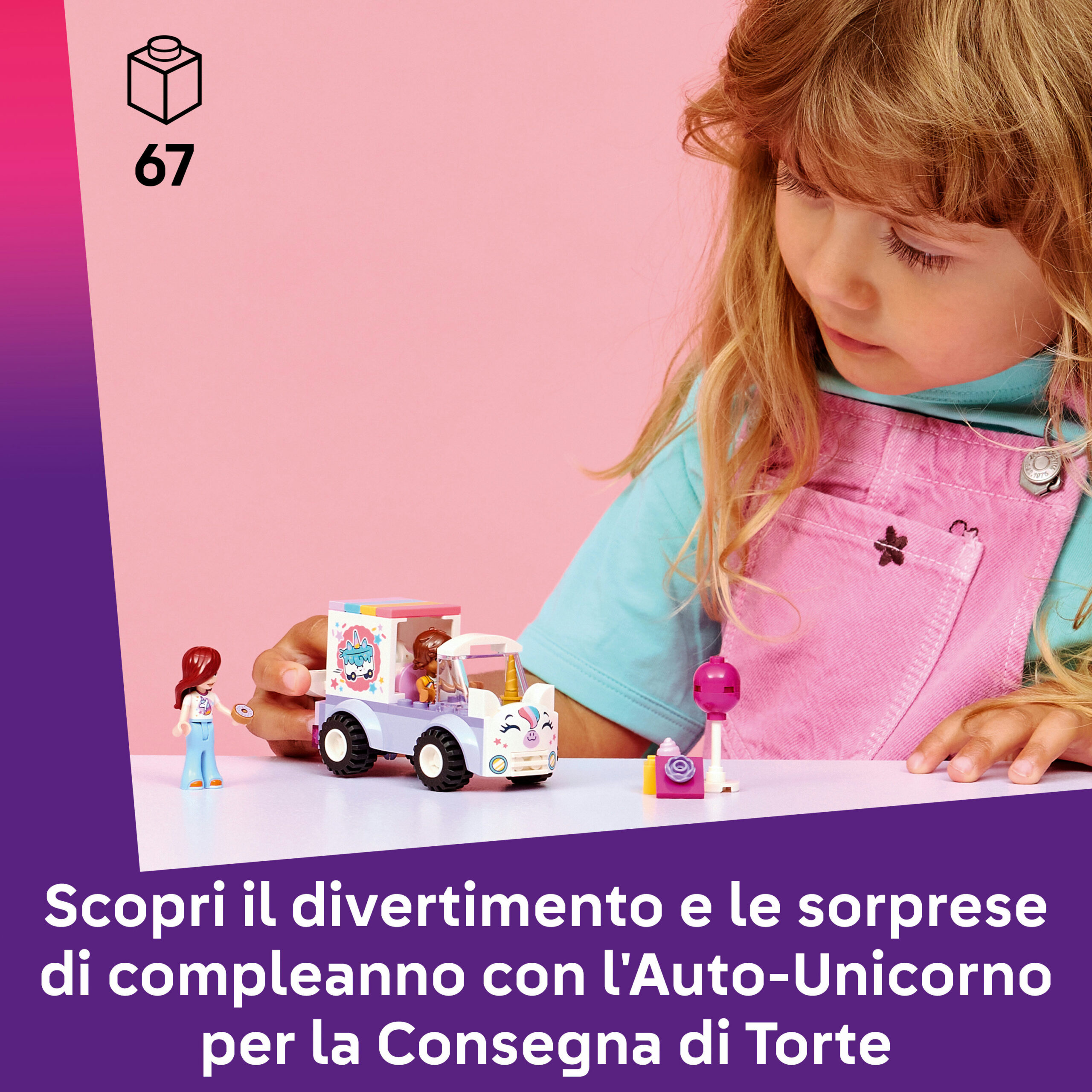 Lego friends 42675 – auto-unicorno torte - LEGO FRIENDS
