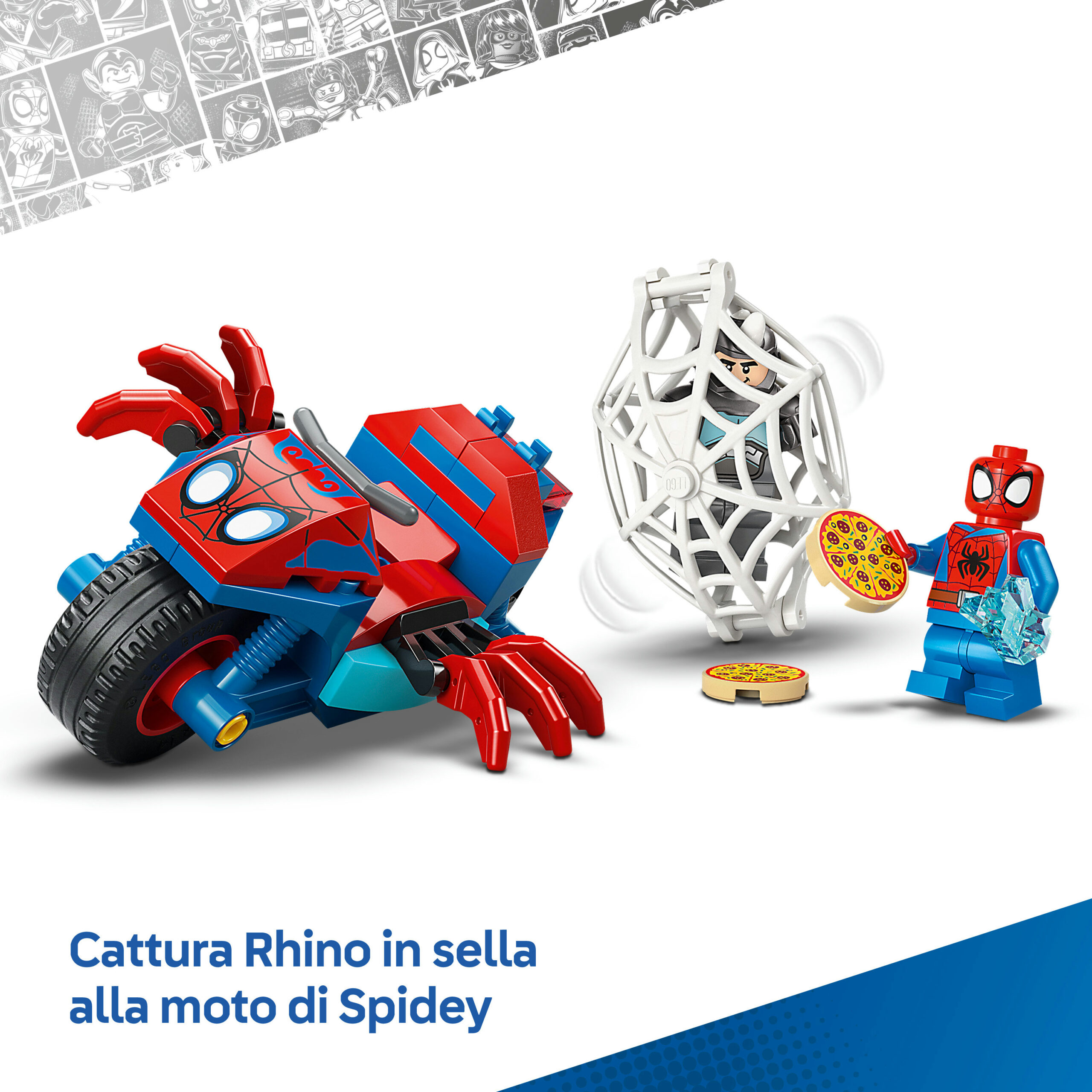 Lego marvel 11206 – spidey vs rhino moto - LEGO SUPER HEROES