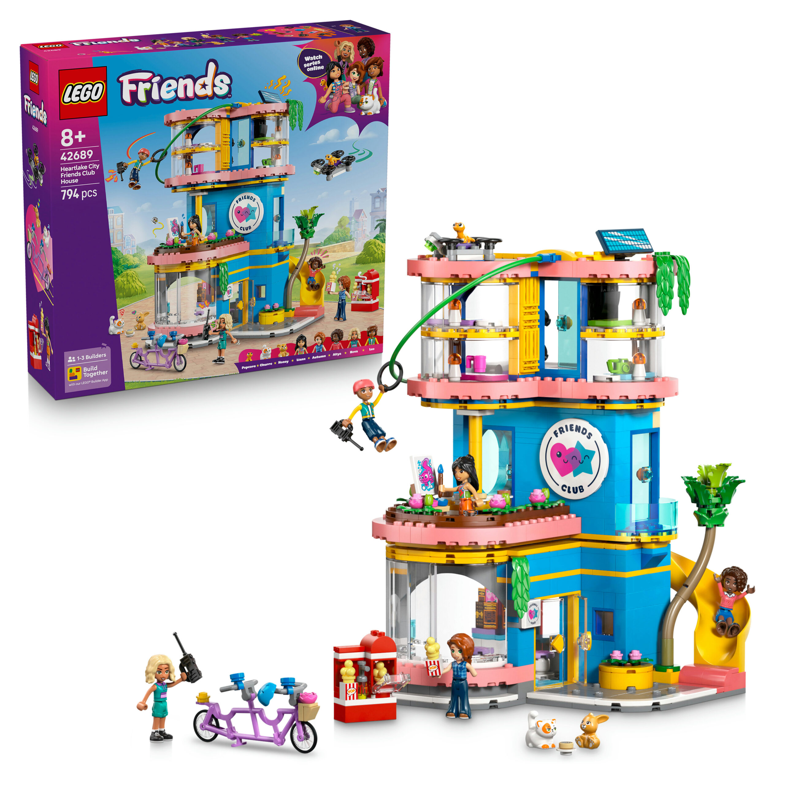 Lego friends 42689 – casa amicizia heartlake city - LEGO FRIENDS