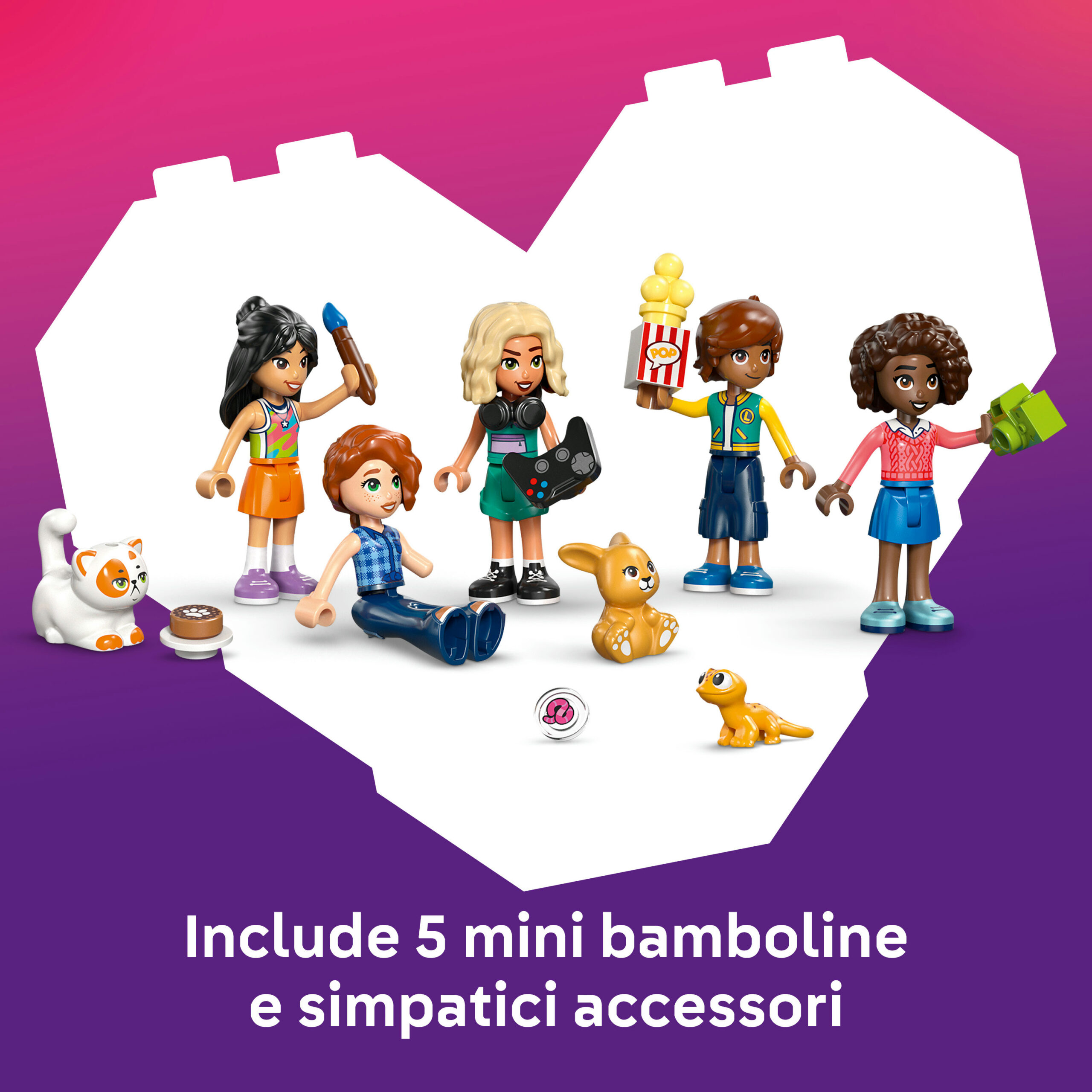 Lego friends 42689 – casa amicizia heartlake city - LEGO FRIENDS