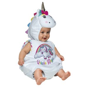 Costume unicorno baby neonato 6-12 mesi - carnaval queen - CARNAVAL QUEEN