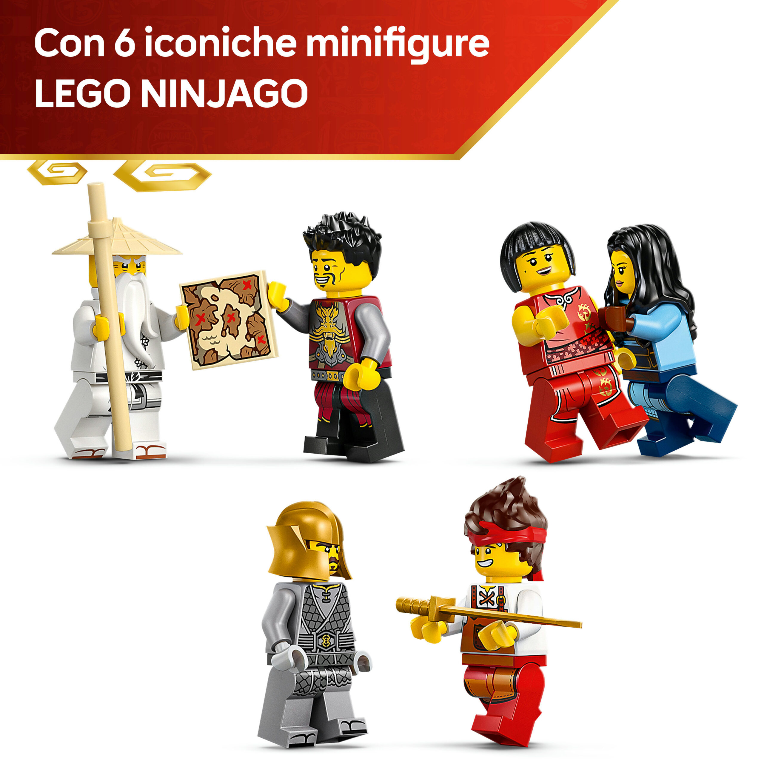 Lego ninjago 71858 – four weapons blacksmith 15° anniversario - LEGO NINJAGO