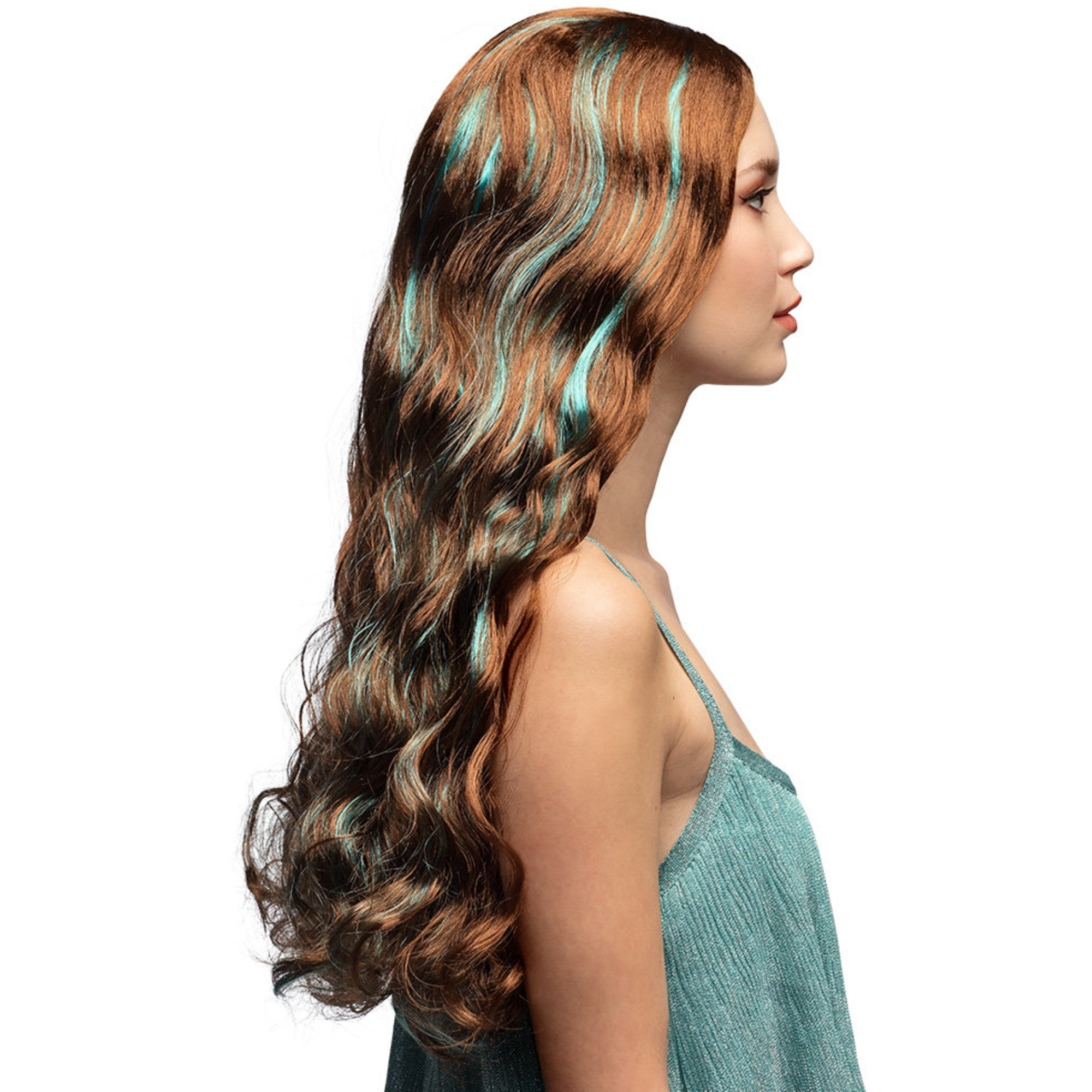 Parrucca fata fantasy adulto con capelli sintetici - BIGIEMME