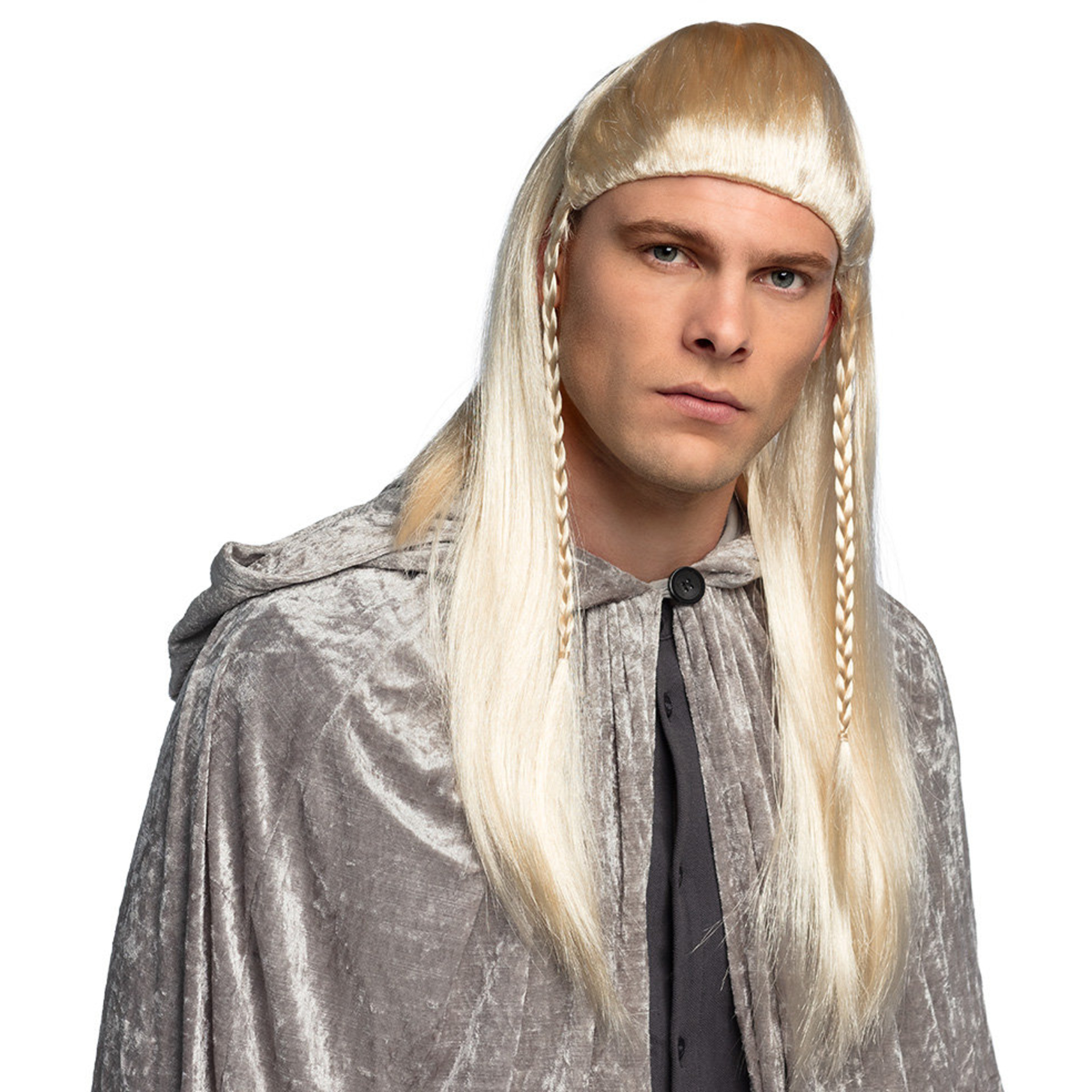 Parrucca elfo adulto con capelli sintetici - BIGIEMME