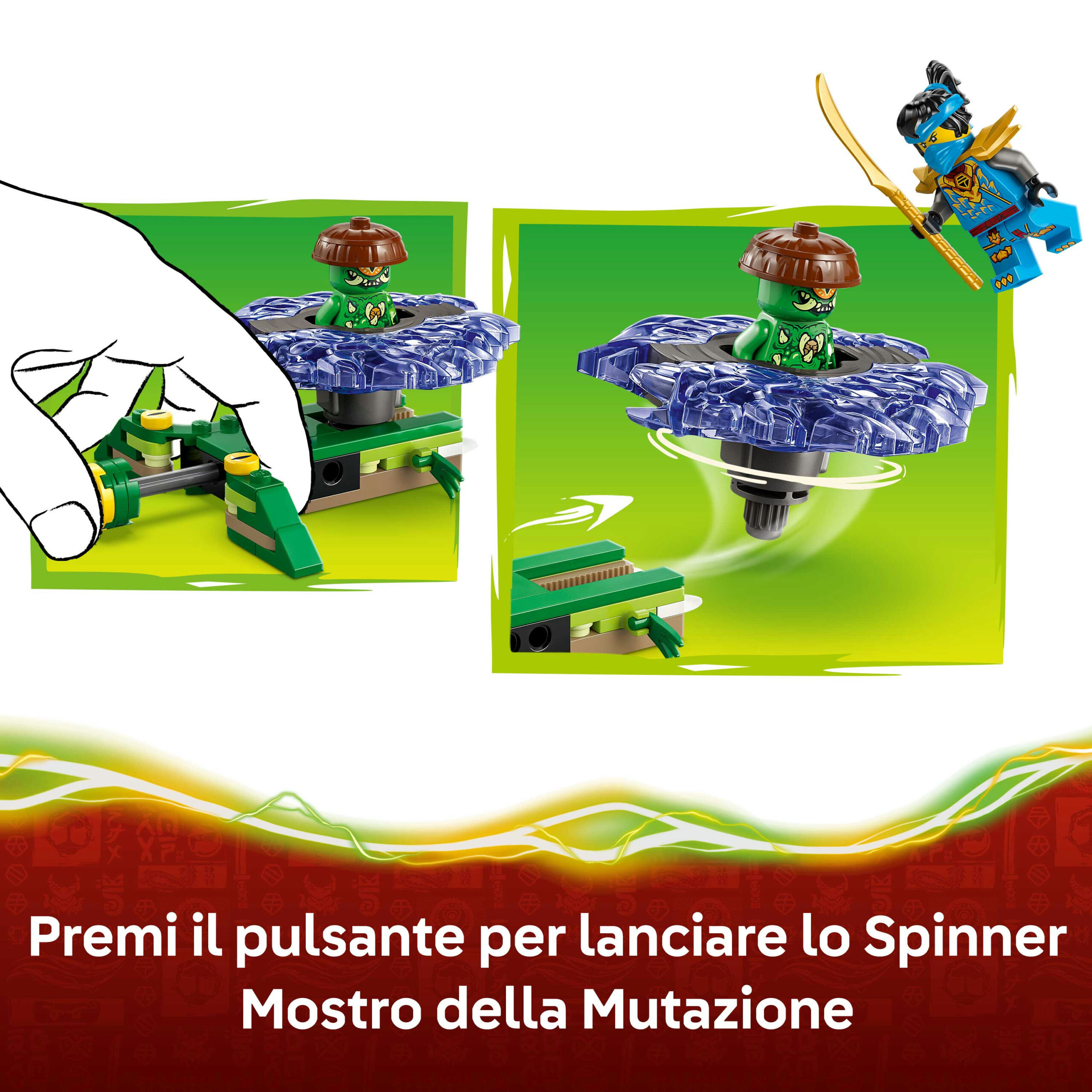 Lego ninjago 71849 – nya vs spinner mutazione - LEGO NINJAGO