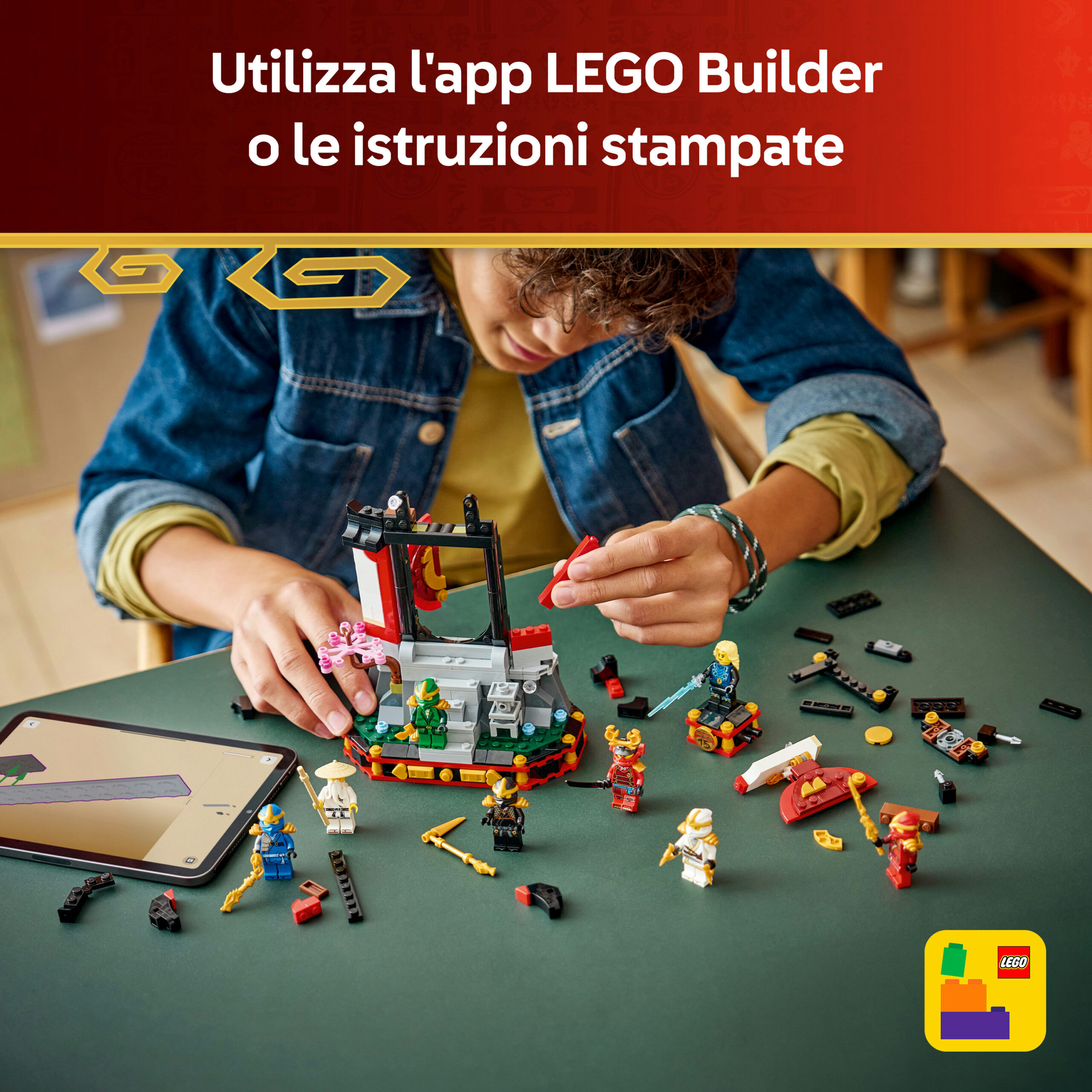 Lego ninjago 71866 – display ninja 15° anniversario - LEGO NINJAGO