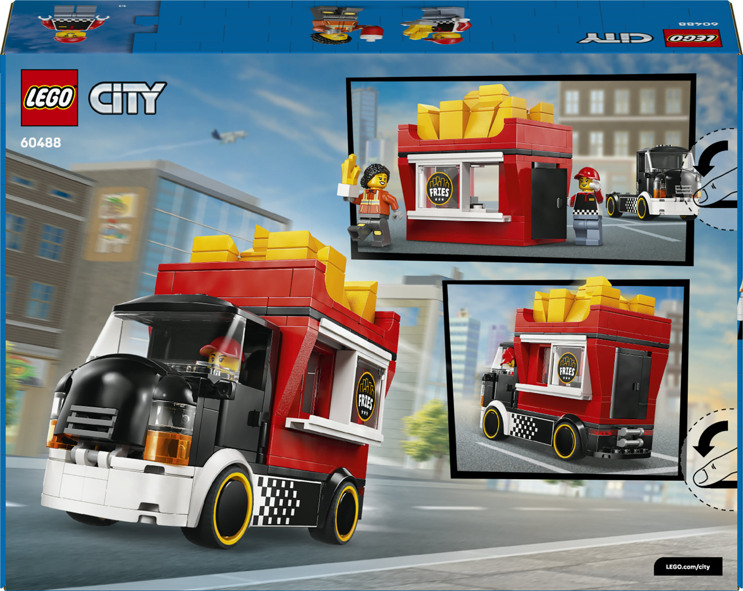 Lego city 60488 – food truck patatine - LEGO CITY