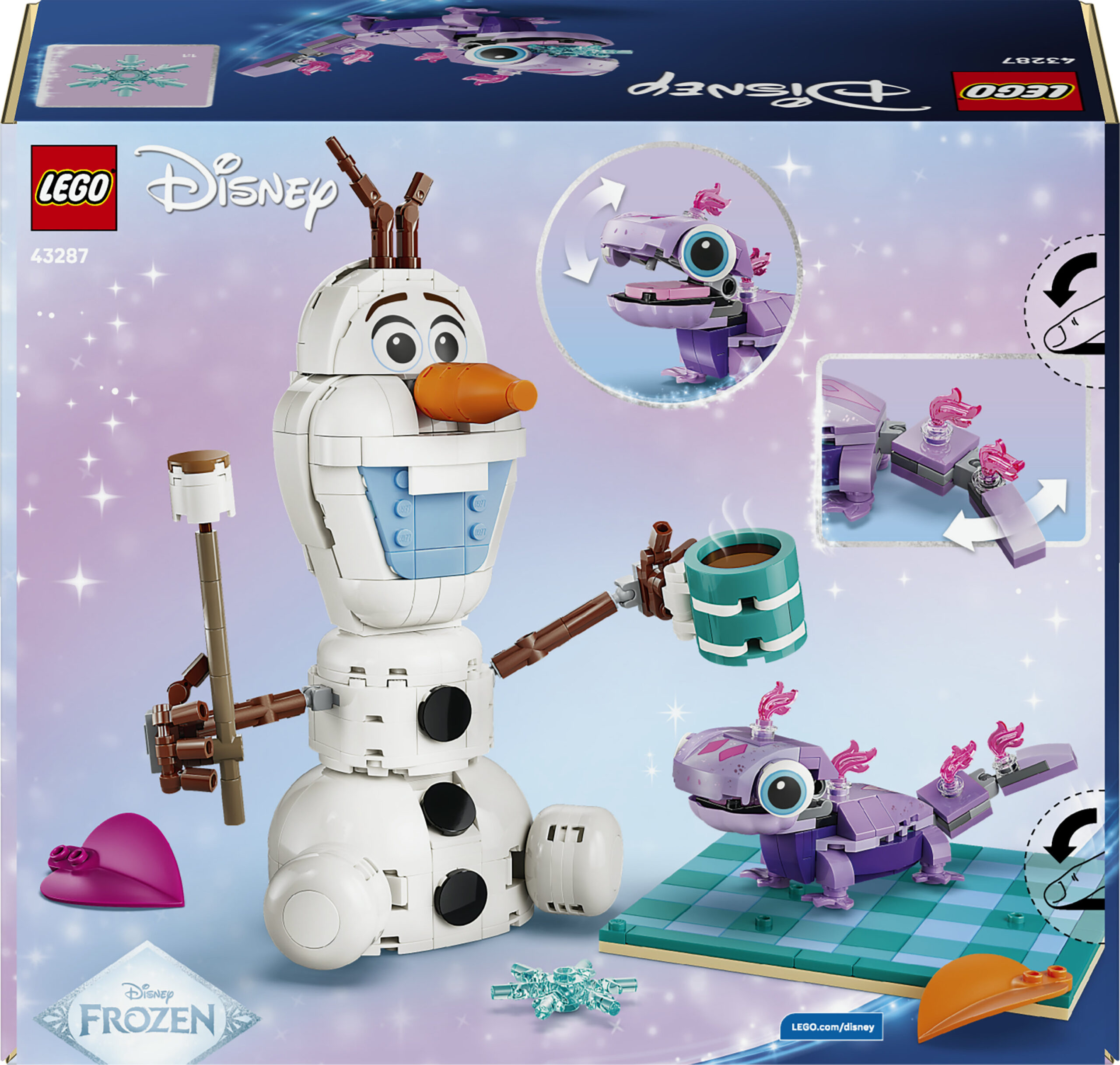 Lego disney frozen 43287 – picnic olaf bruni - Lego
