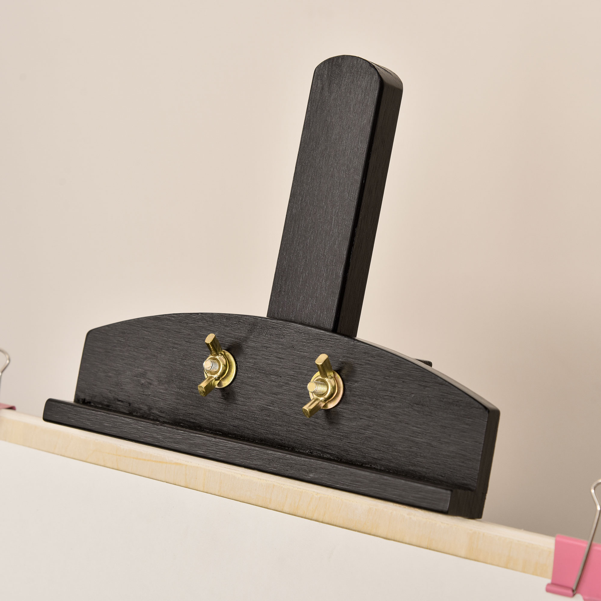 Cavalletto pittura, 135 cm cavalletto treppiede per dipingere su tela, cavalletto in legno di pino regolabile - 