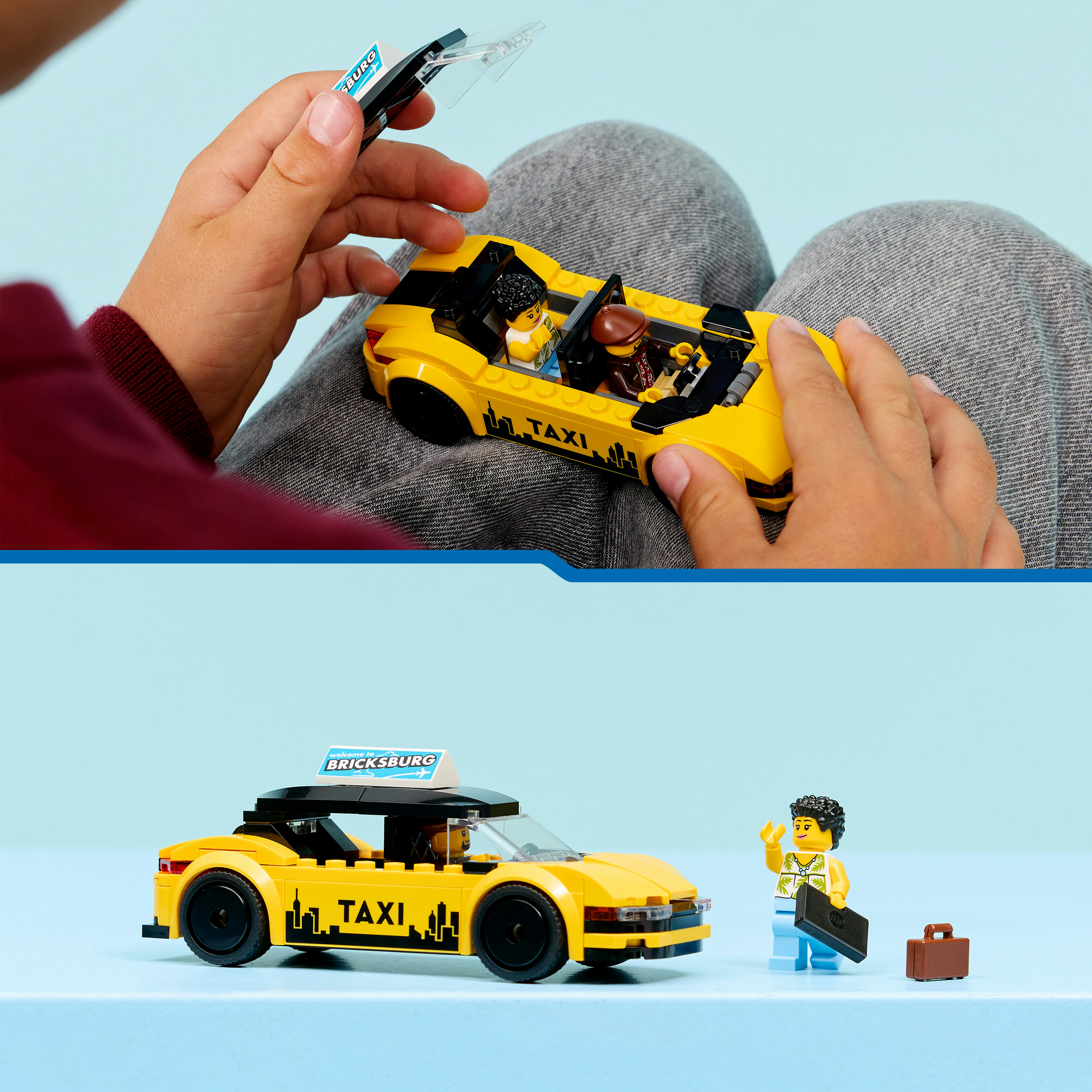 Lego city 60487 – taxi giallo - LEGO CITY
