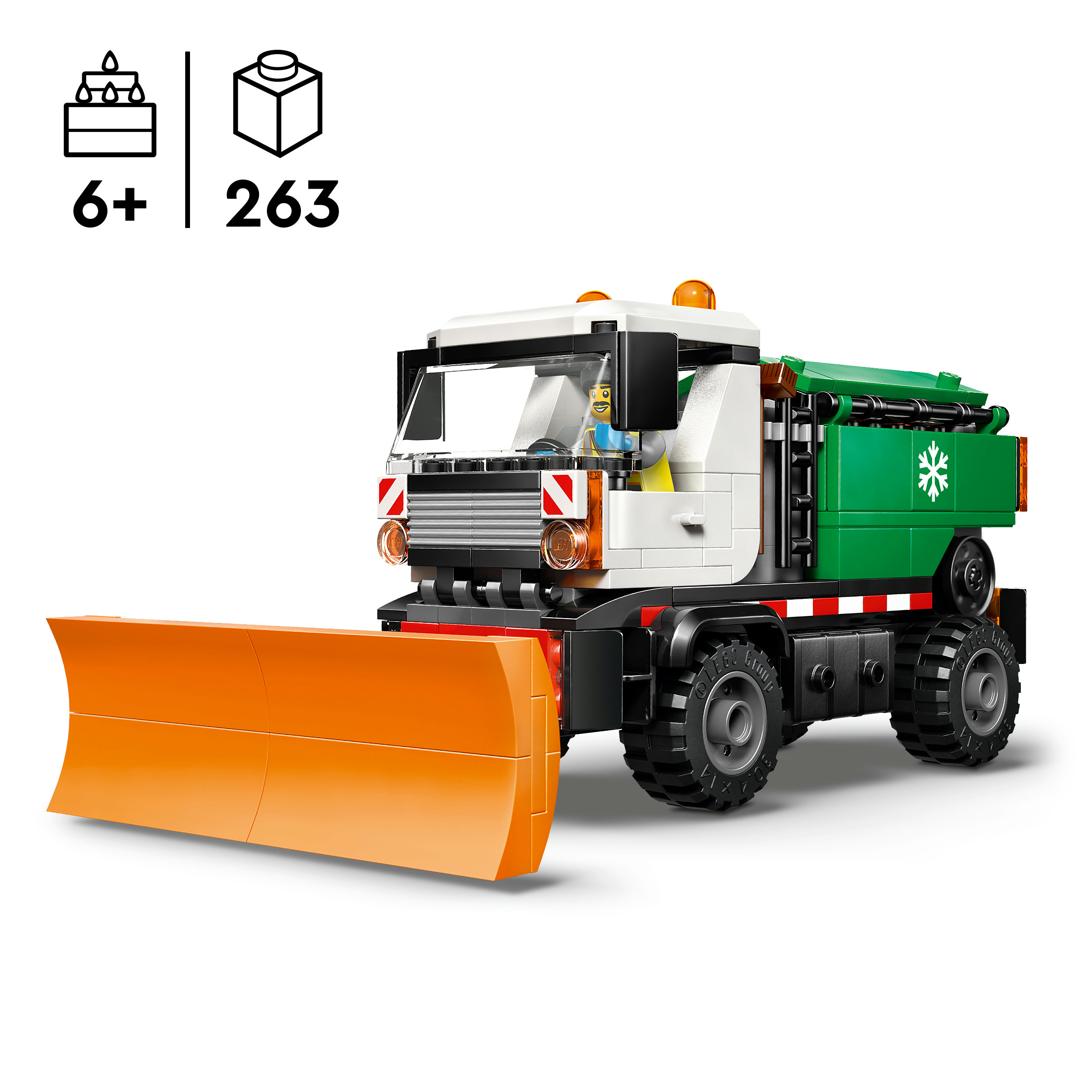 Lego city 60490 – spazzaneve con spargisale - LEGO CITY