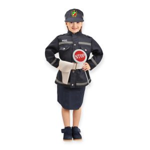 Costume poliziotta traffico bambina ​ - 6-8 anni - CIAO