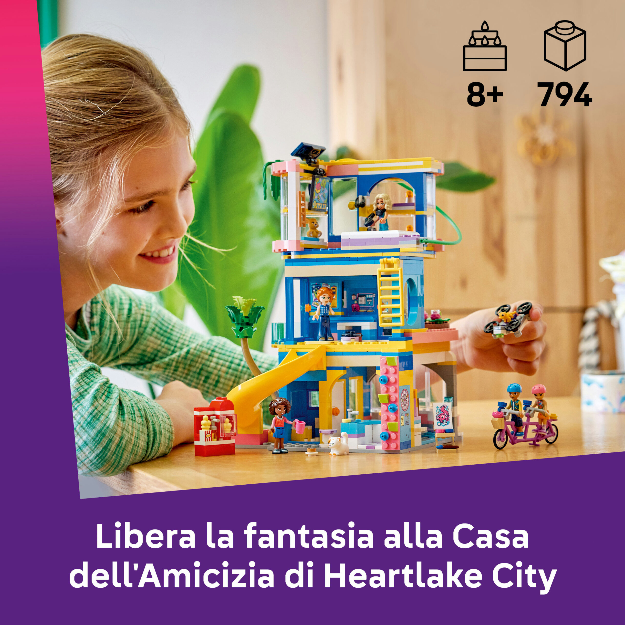 Lego friends 42689 – casa amicizia heartlake city - LEGO FRIENDS