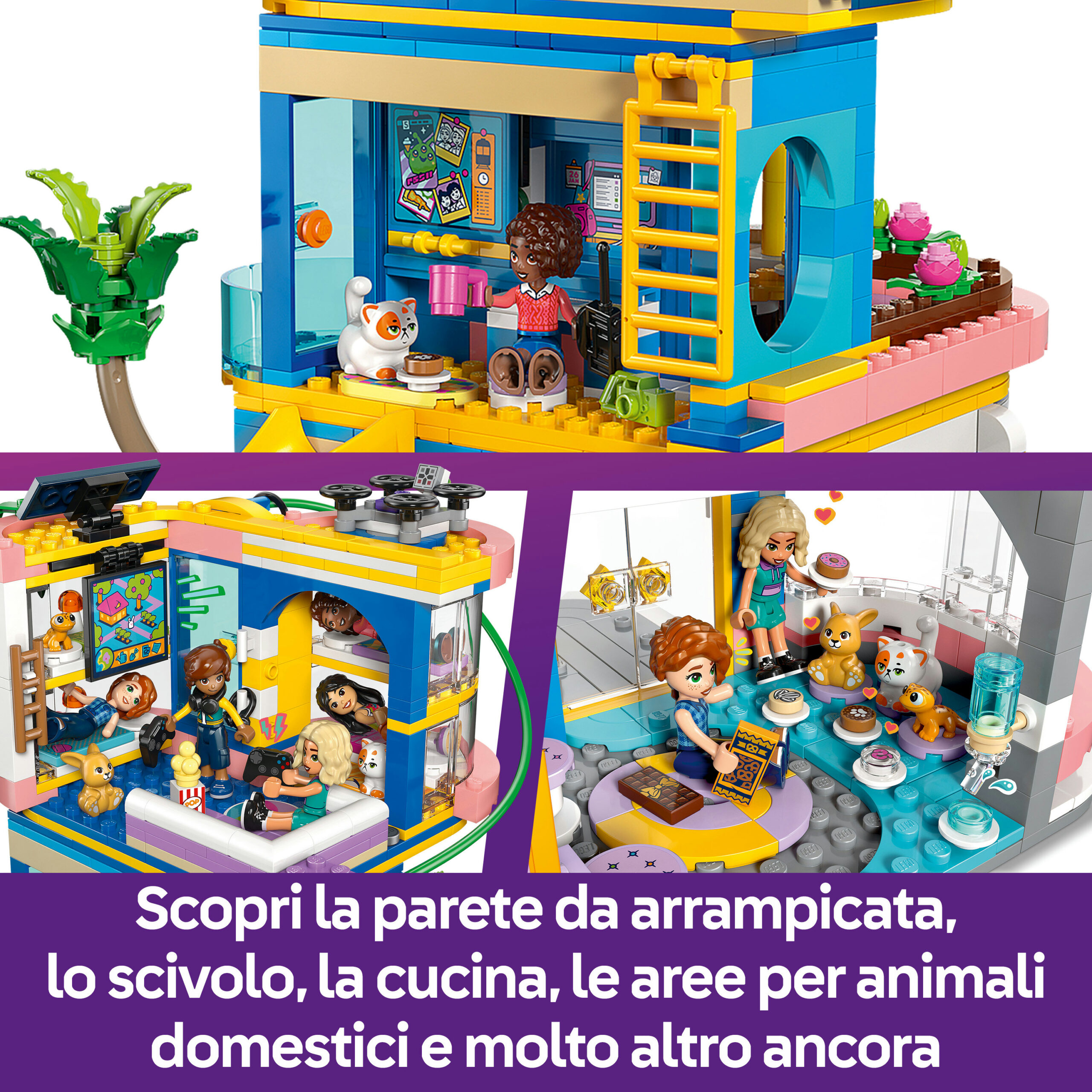 Lego friends 42689 – casa amicizia heartlake city - LEGO FRIENDS