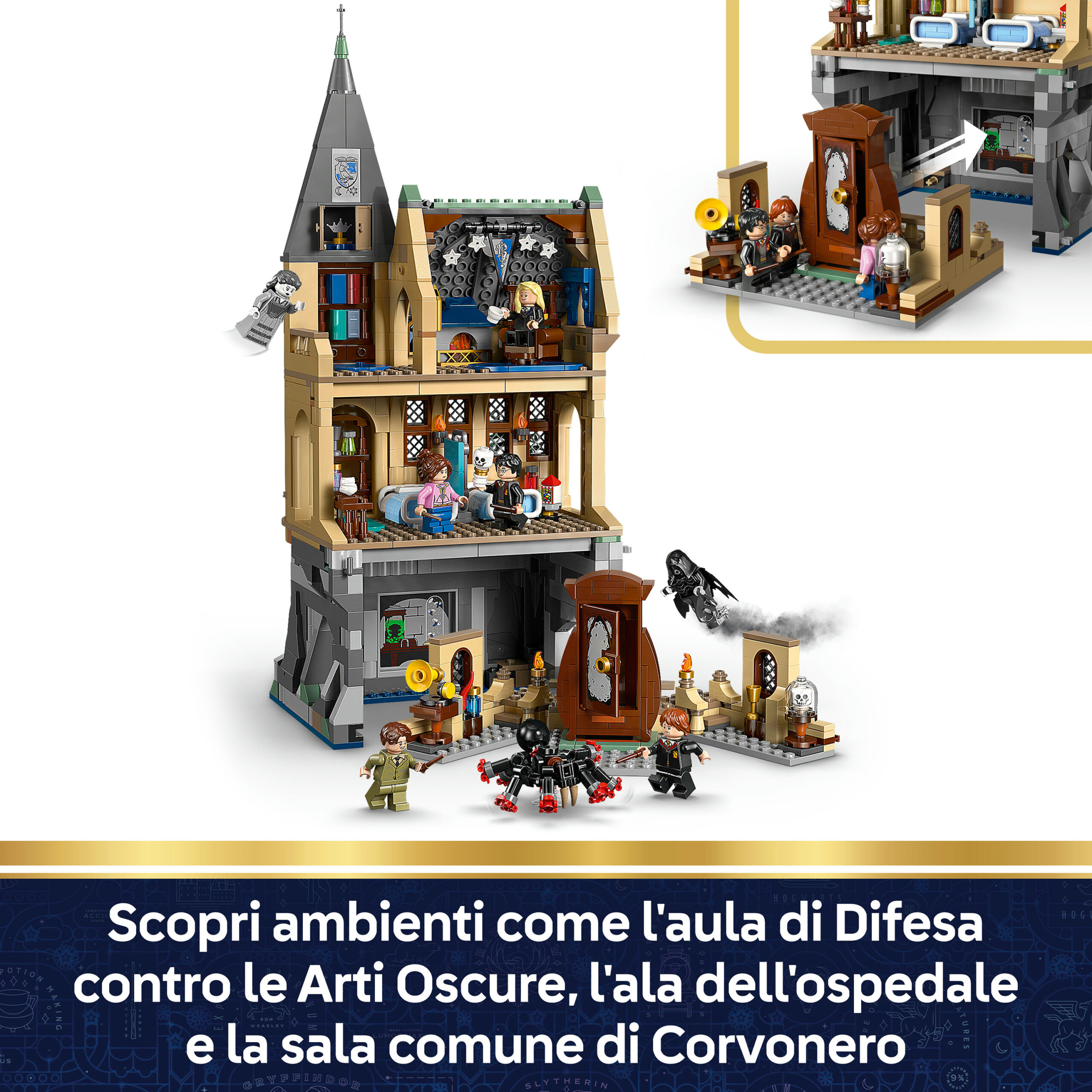 Lego harry potter 76463 – hogwarts infermeria - Lego