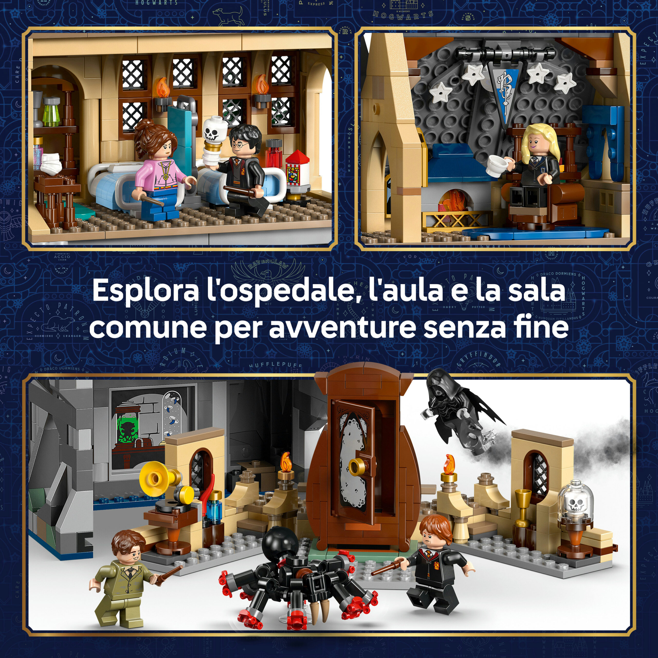 Lego harry potter 76463 – hogwarts infermeria - Lego