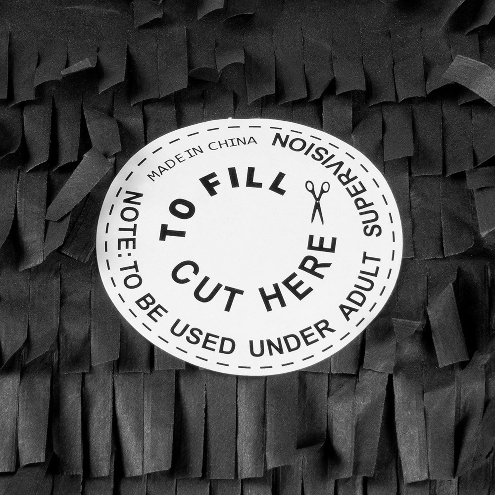 Pignatta asinello classica in carta per feste - BIGIEMME