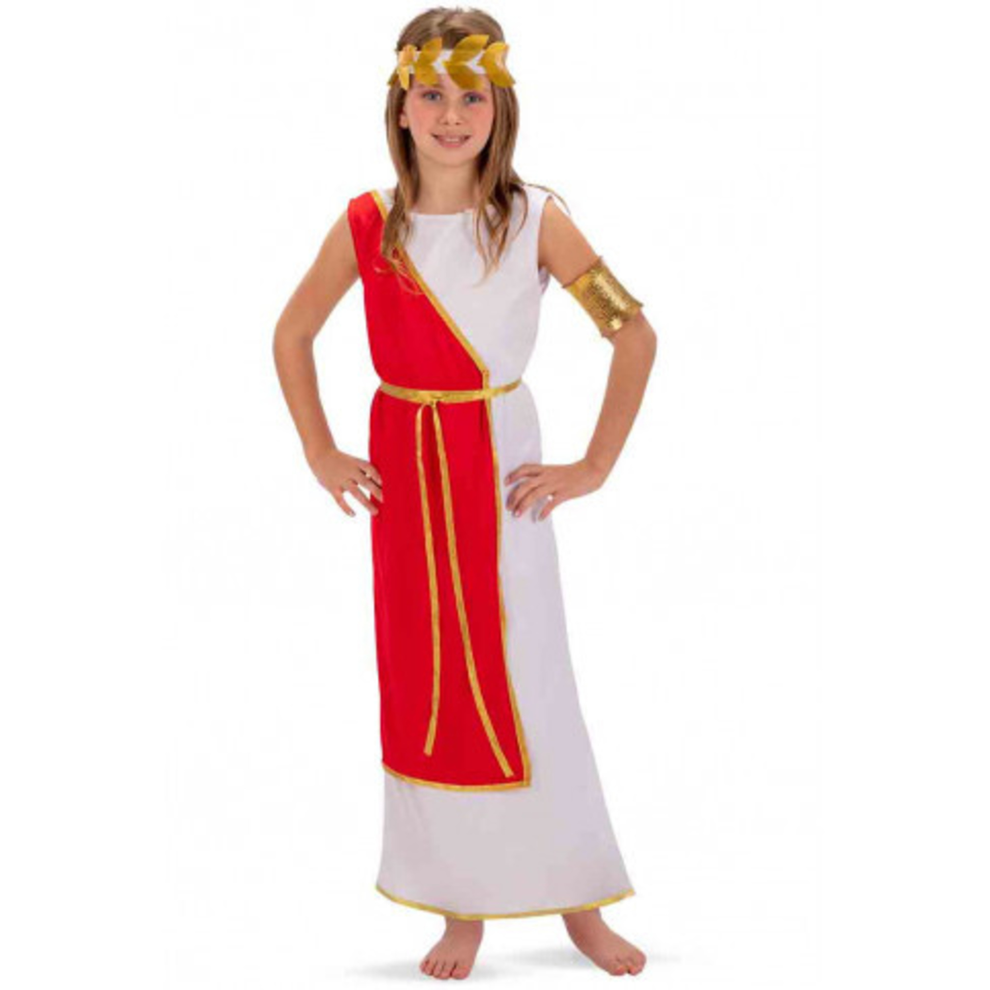 Costume romana bambina taglia vii 10–11 anni - CARNIVAL TOYS
