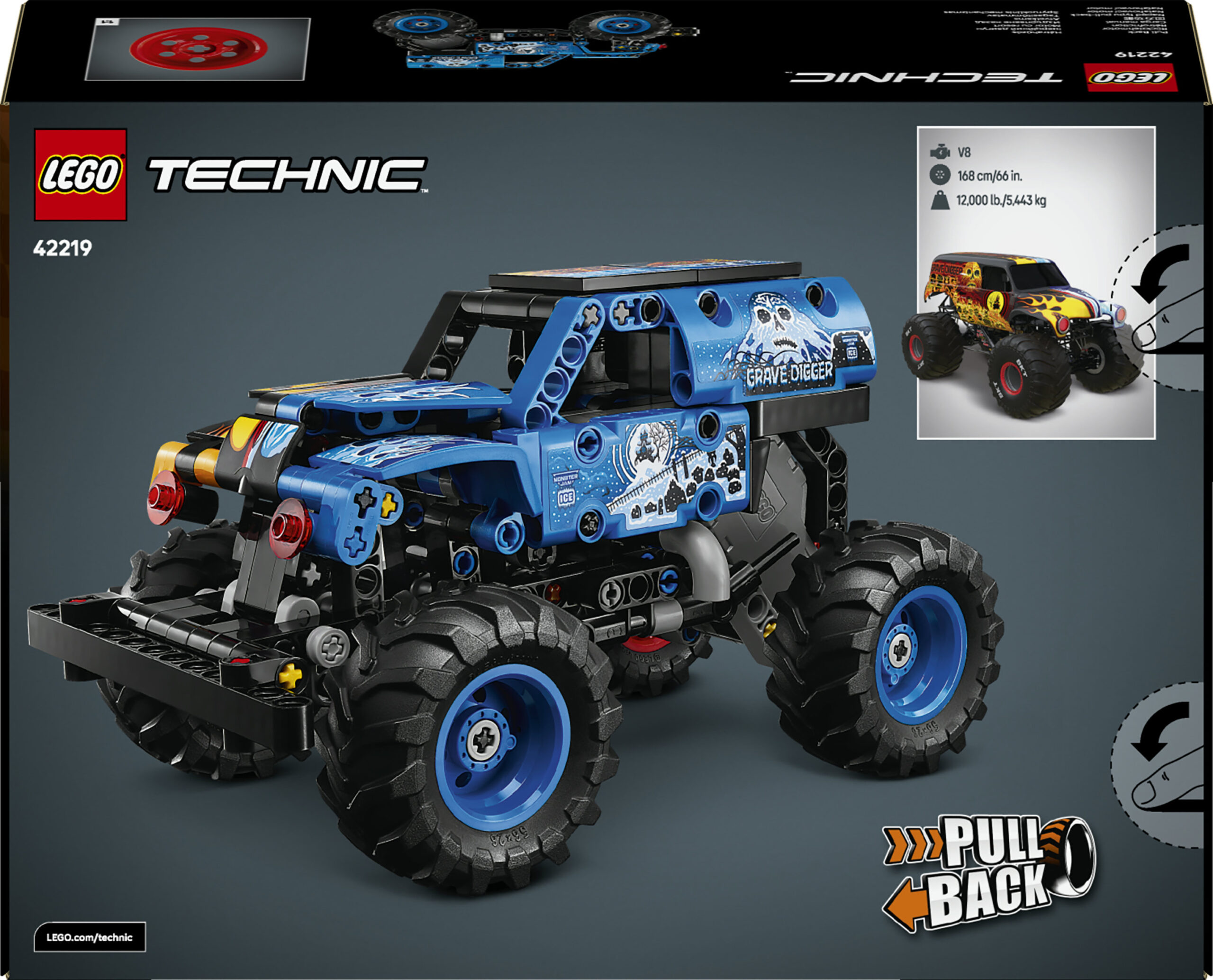 Lego technic 42219 – monster jam grave digger - LEGO TECHNIC