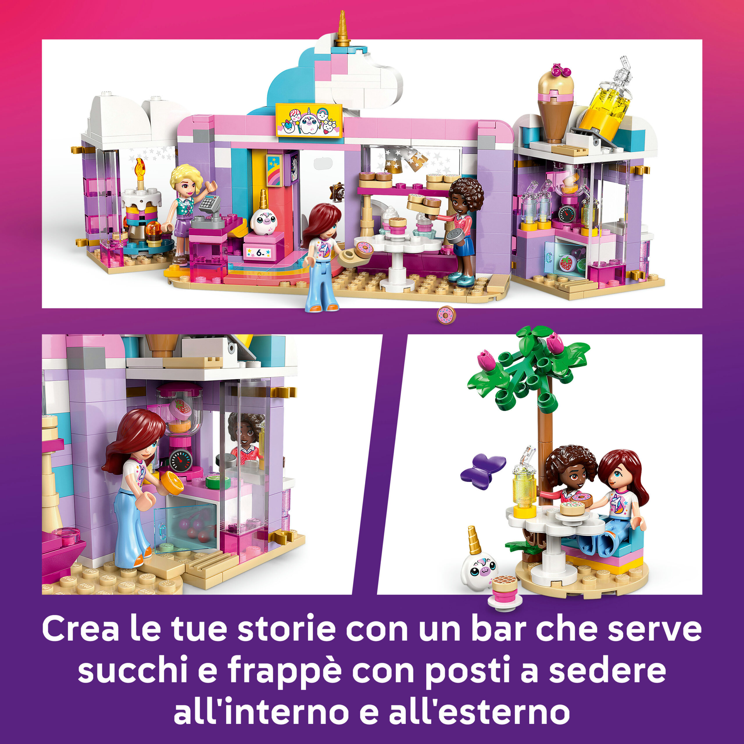Lego friends 42684 – caffè sogni unicorno - LEGO FRIENDS