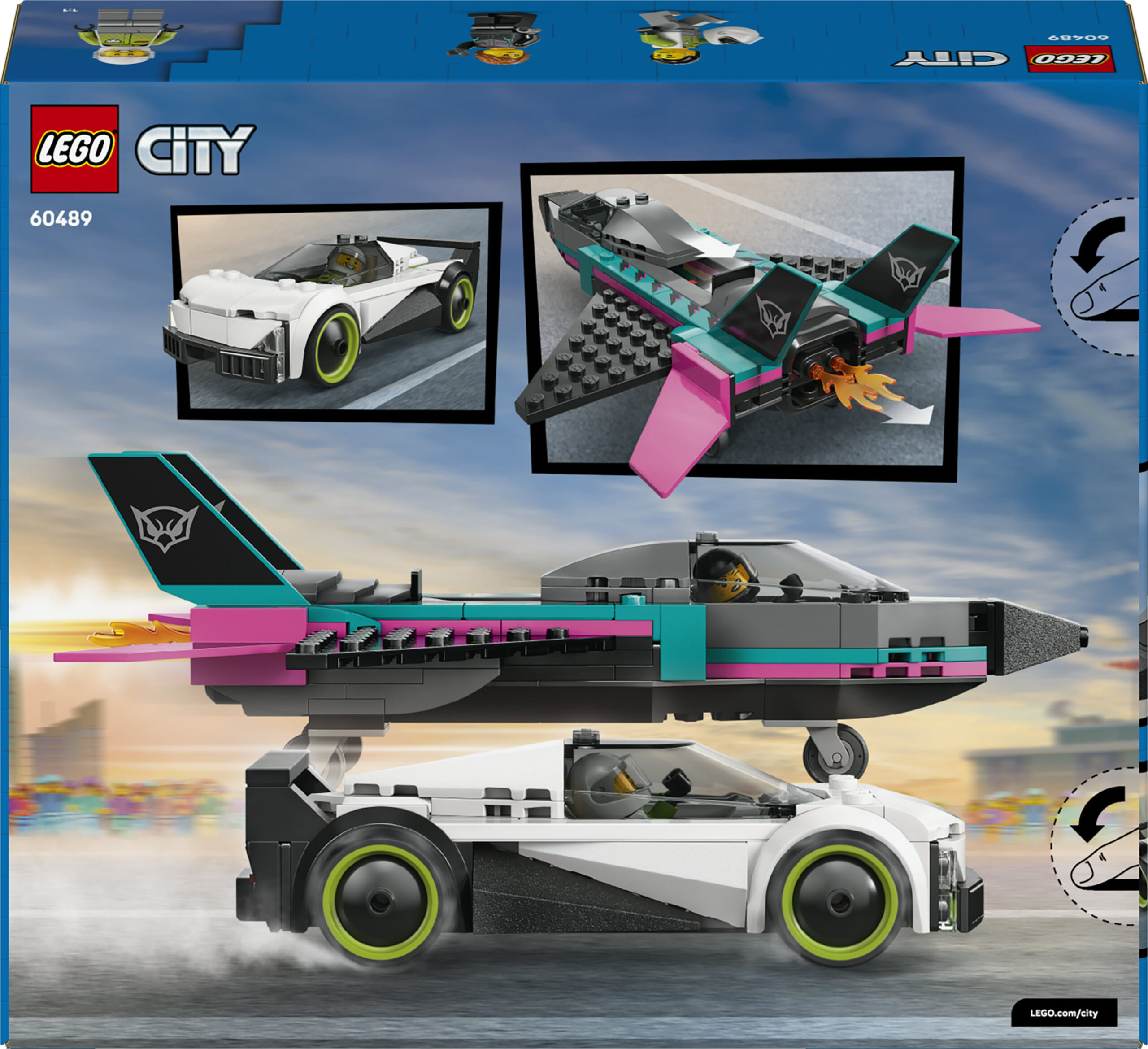 Lego city 60489 – jet vs auto sportiva - LEGO CITY