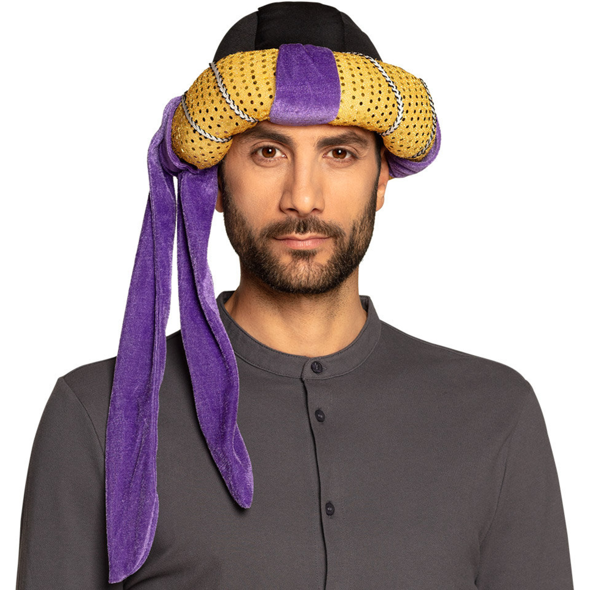 Cappello turbante arabo sultano omar adulto - BIGIEMME