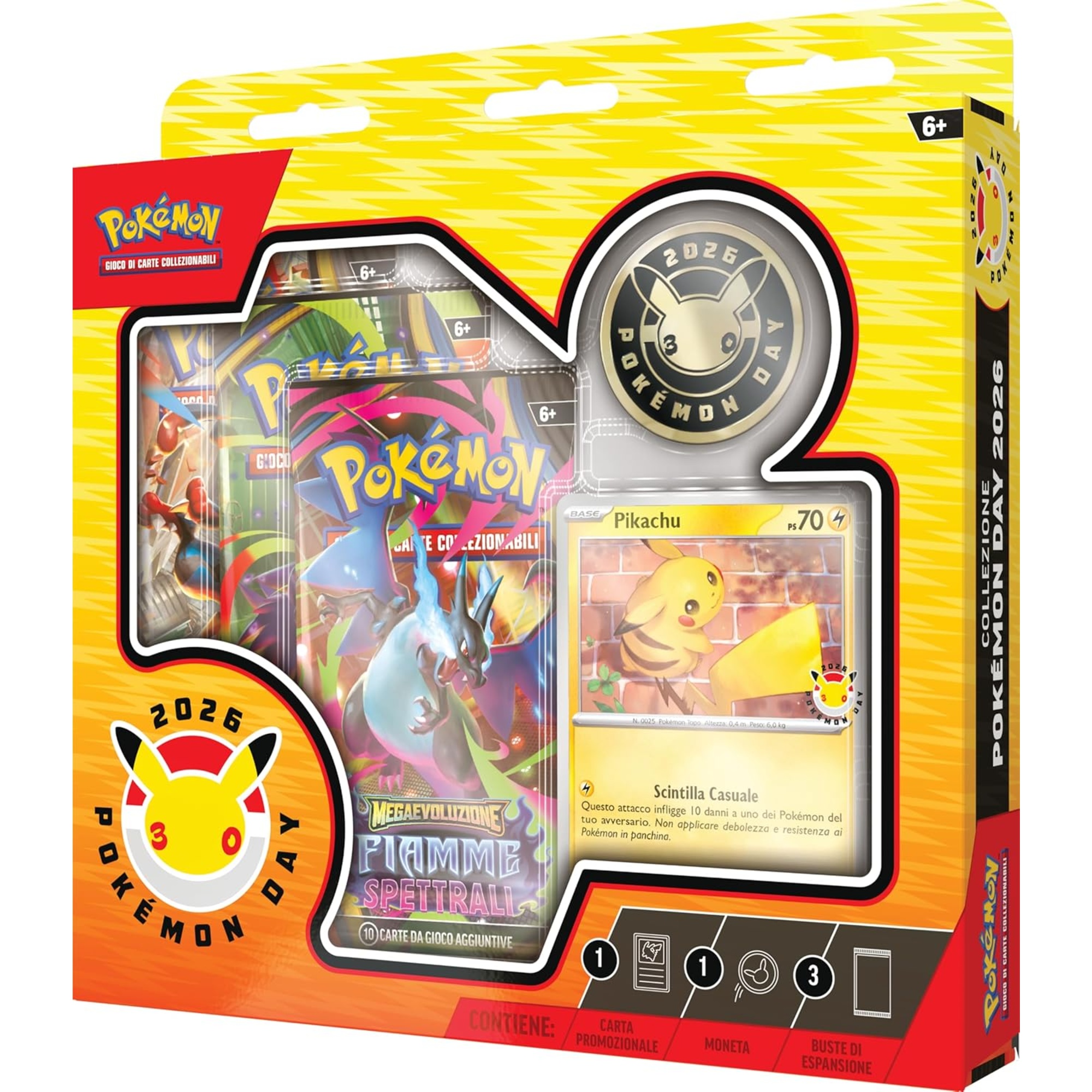 Pokémon day 2026 – collezione speciale pikachu | carte promo e buste gcc pokémon ita - POKEMON