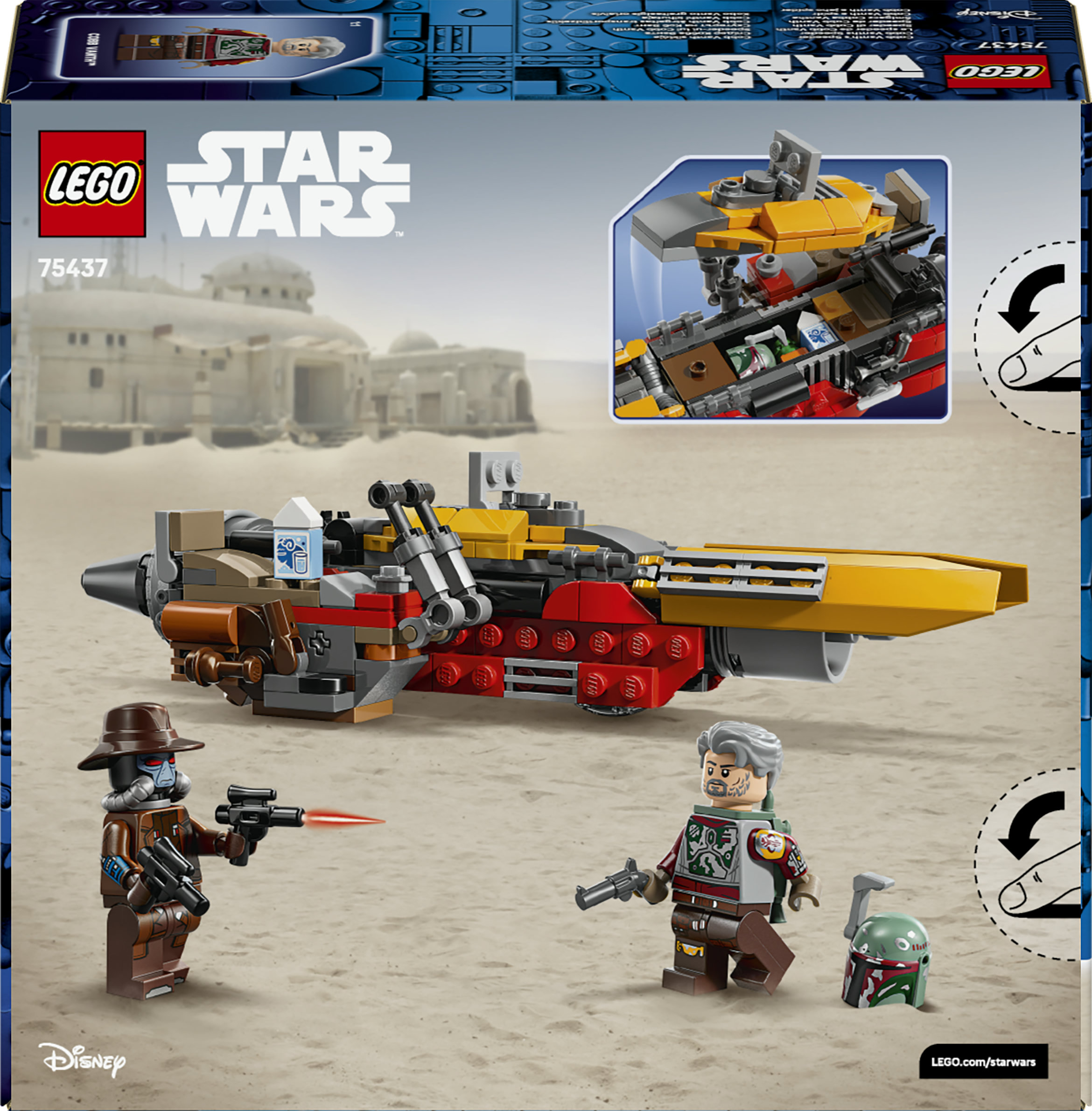 Lego star wars 75437 – speeder di cobb vanth - Lego