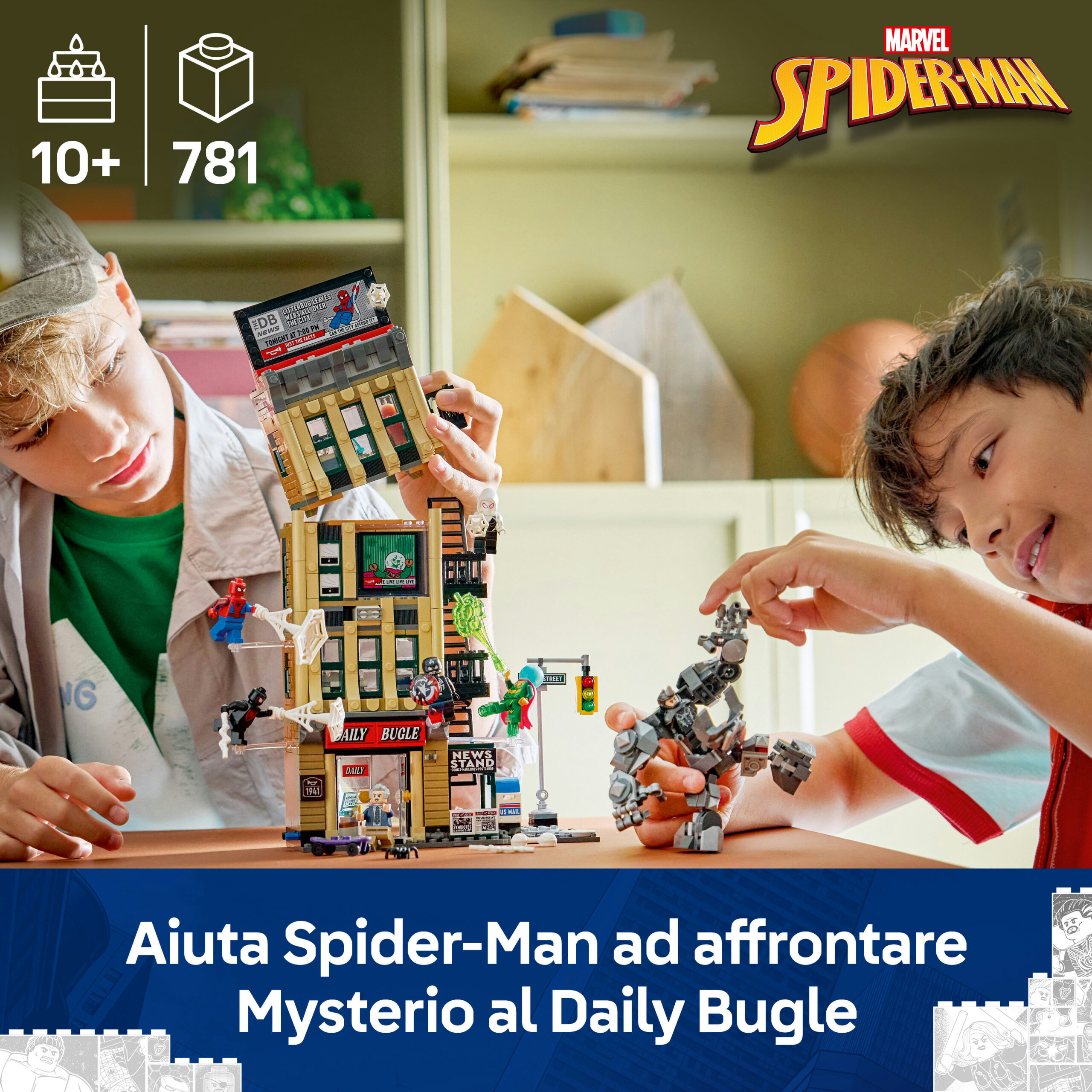 Lego marvel 76342 – spider-man vs mysterio daily bugle - LEGO SUPER HEROES