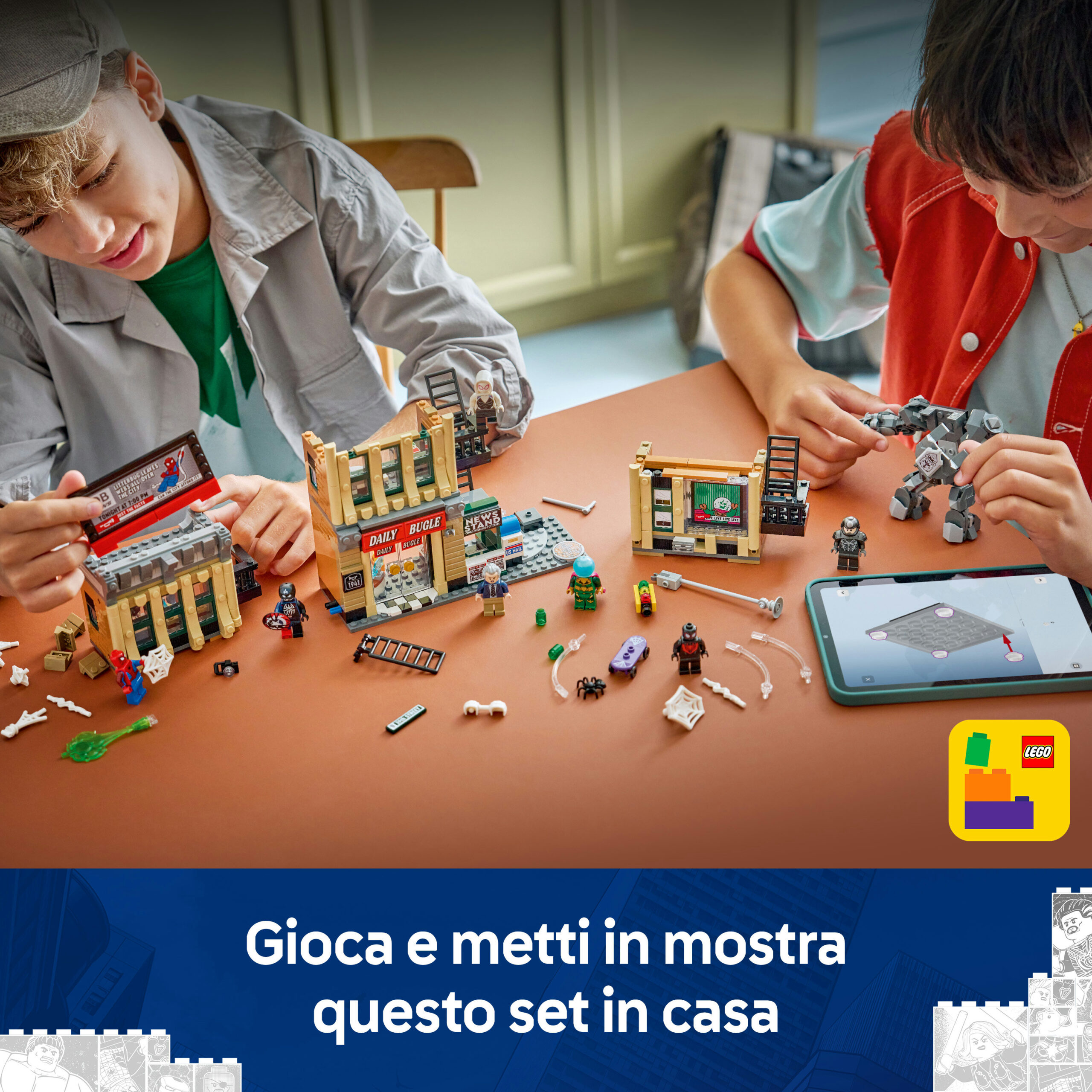 Lego marvel 76342 – spider-man vs mysterio daily bugle - LEGO SUPER HEROES