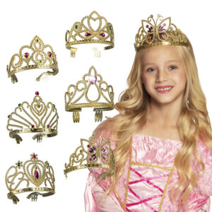 Tiara diana oro assortita per bambini - BIGIEMME