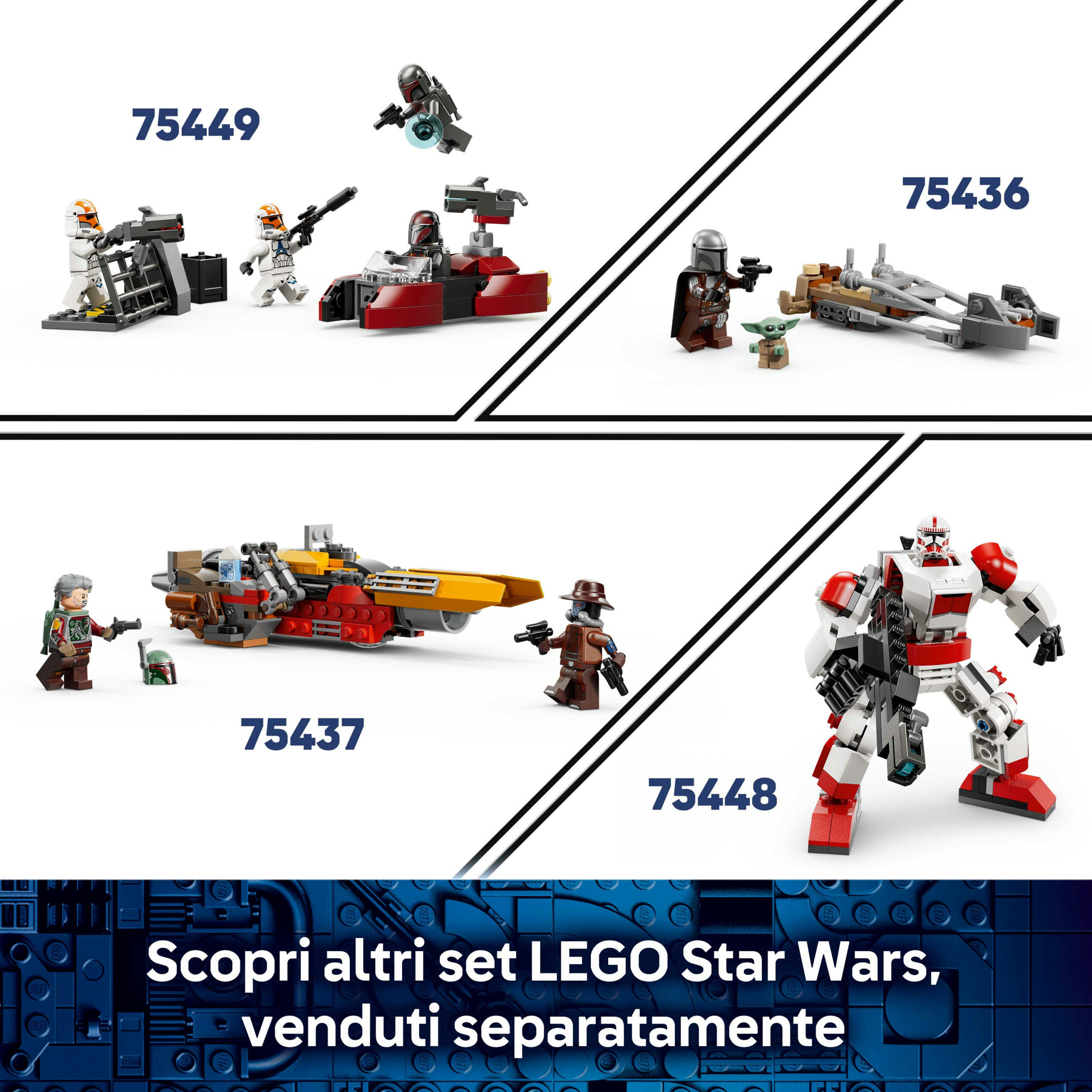 Lego 75443 – star wars la casa di grogu - Lego
