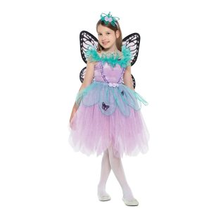 Costume carnevale fata flora bambina taglia unica - carnaval queen - CARNAVAL QUEEN