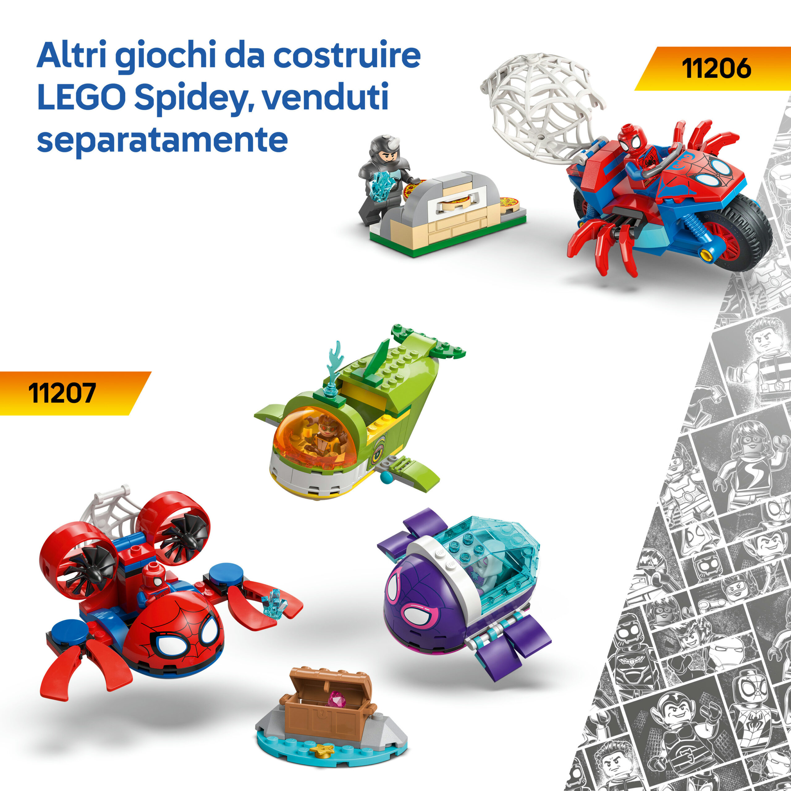 Lego ǀ marvel 11208 nave pirata del team spidey - LEGO SUPER HEROES