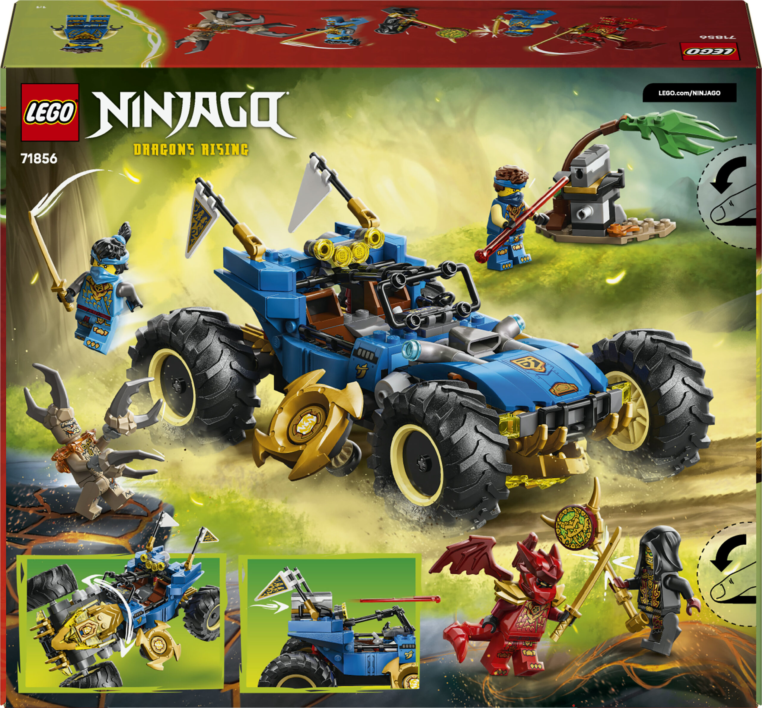 Lego ninjago 71856 – auto mutaforma di jay 2in1 - LEGO NINJAGO