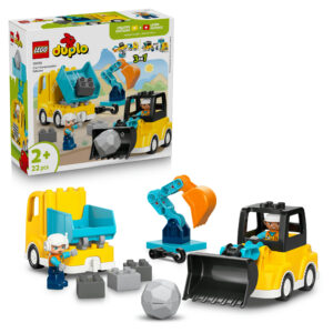 Lego duplo 10475 – veicoli da cantiere 3in1 - LEGO DUPLO